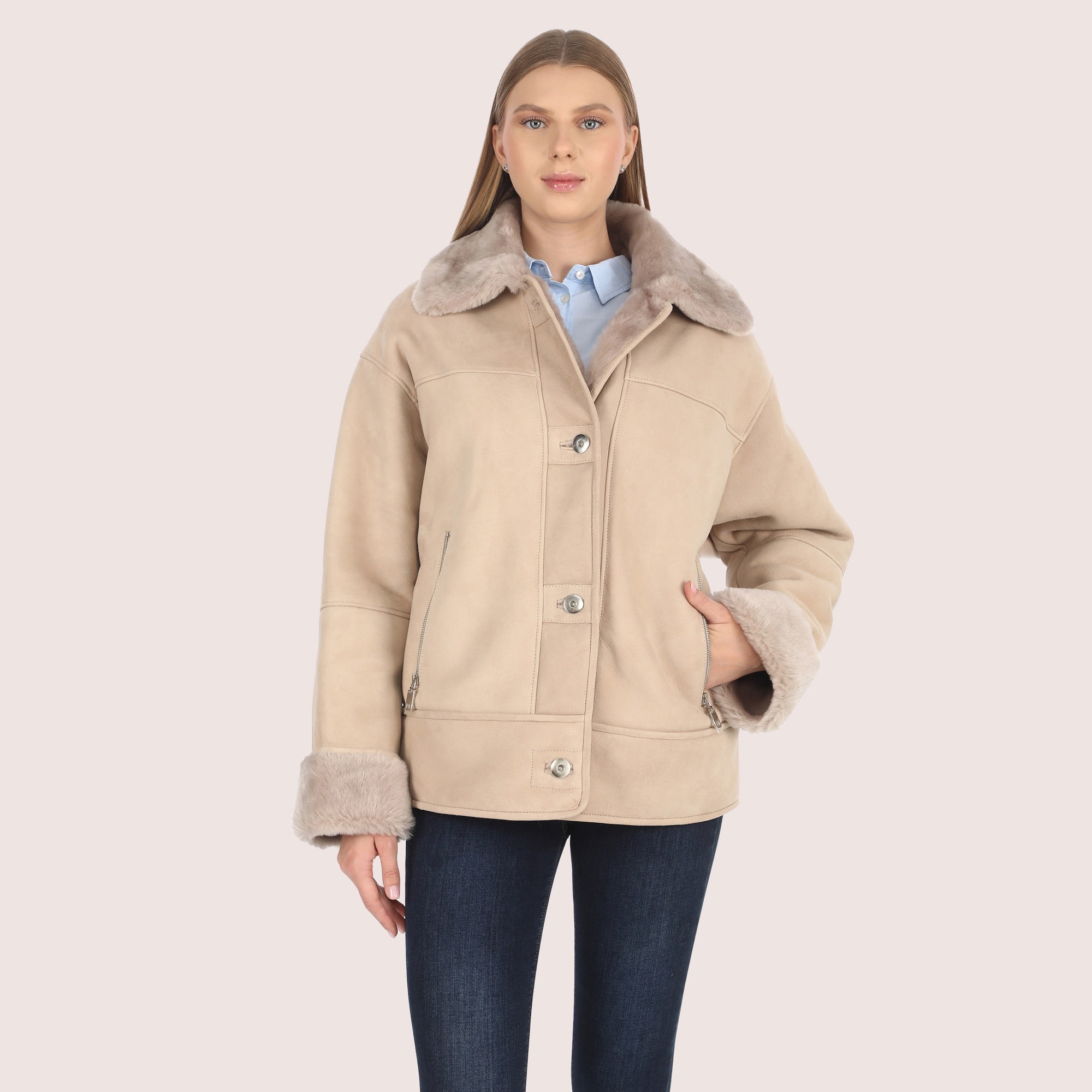 Anita Shearling Jacket-5