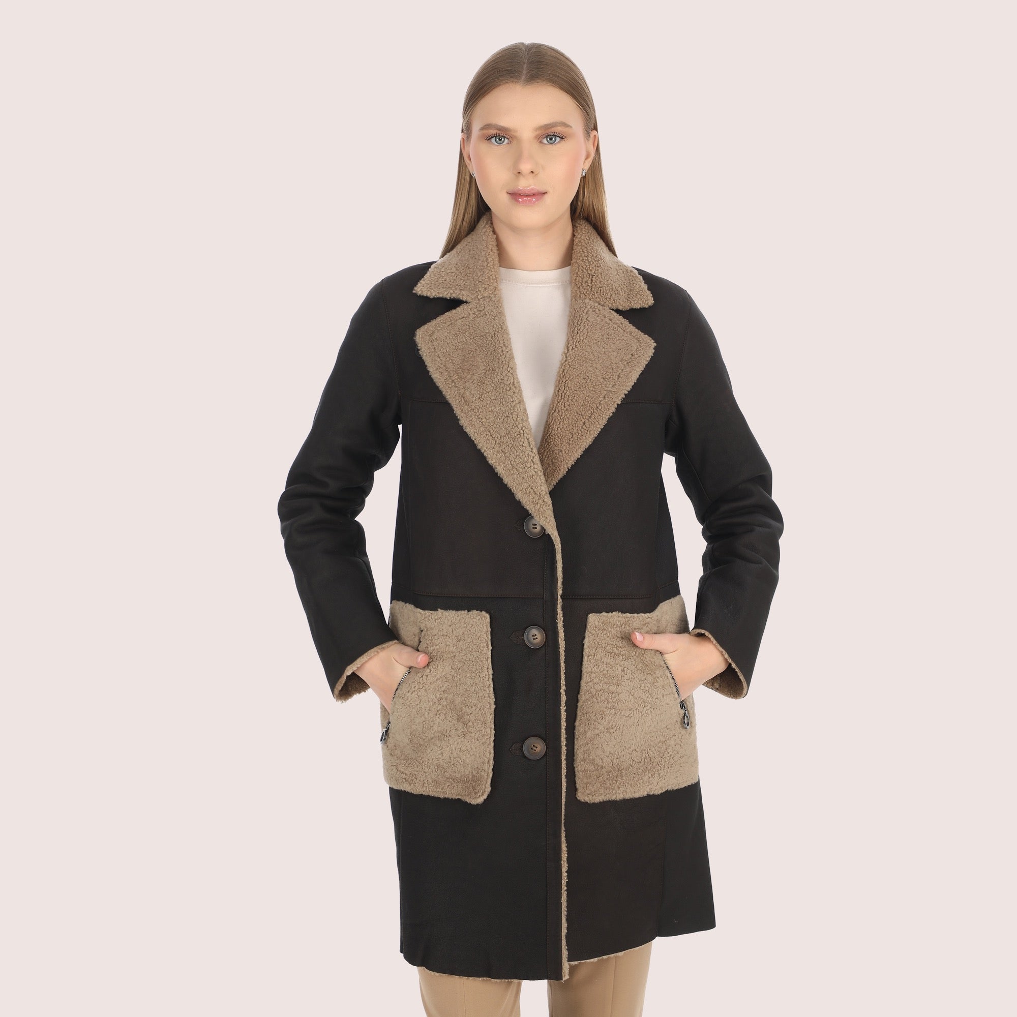 Astrid Shearling Coat