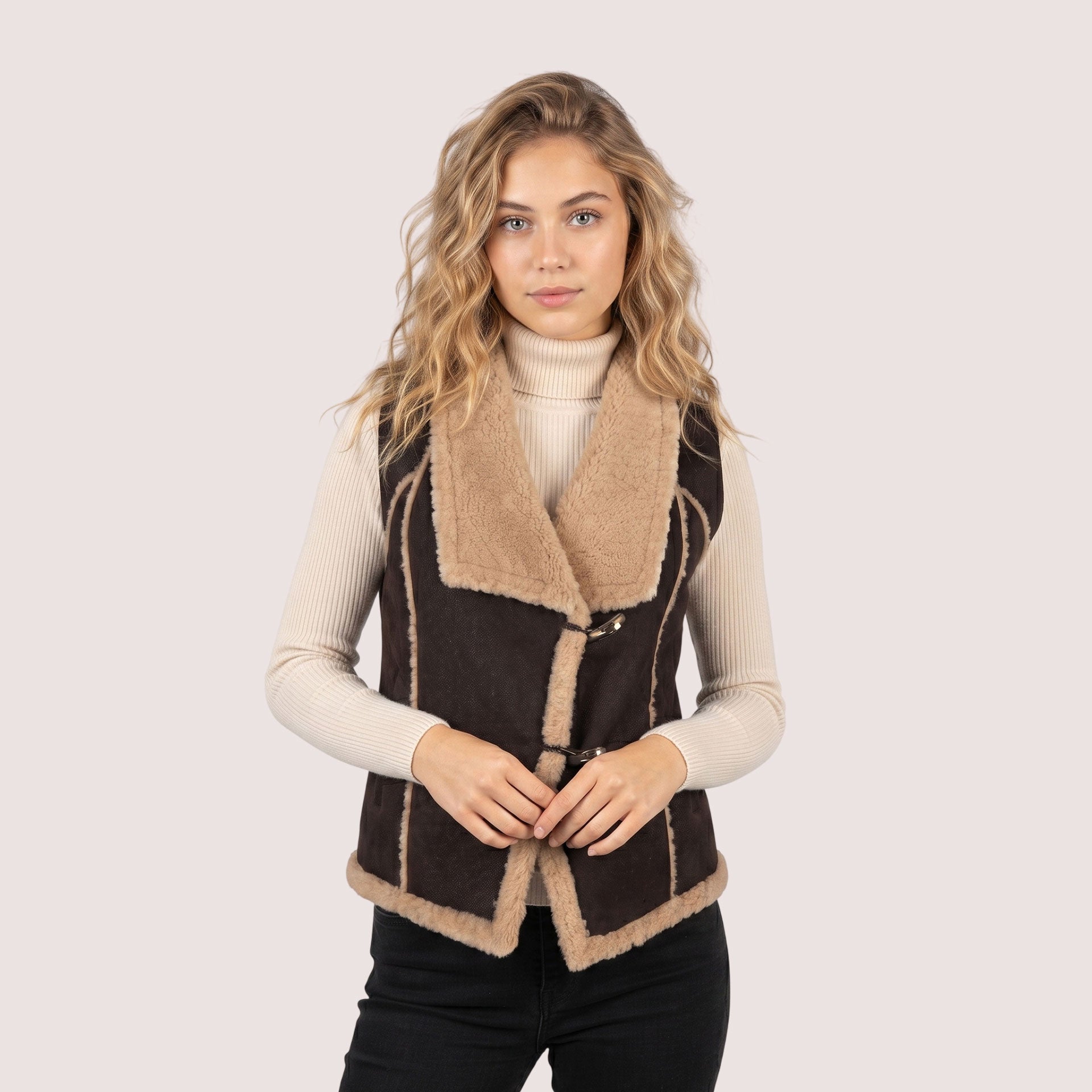 Autumn  Shearling Vest