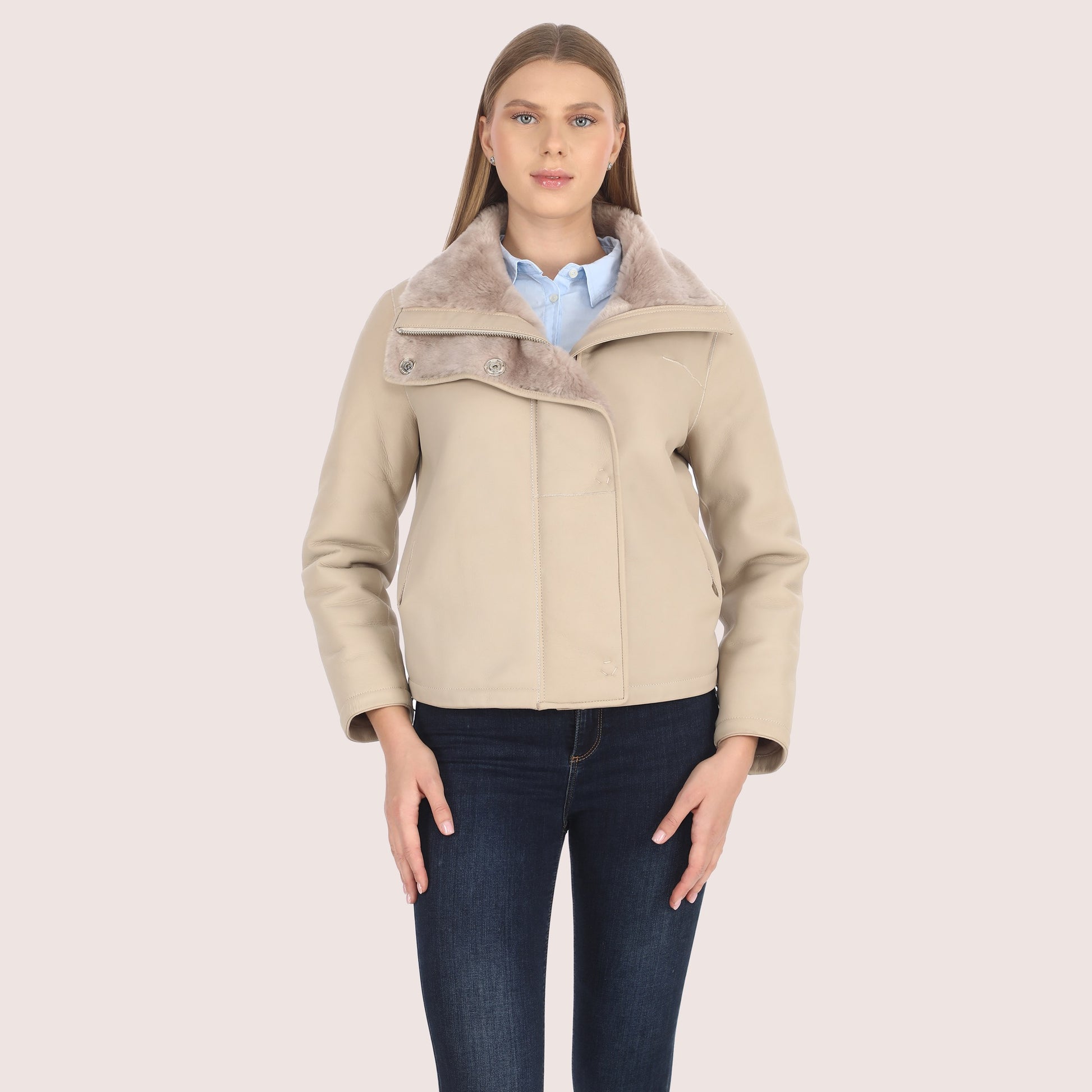Bianca Shearling Jacket
