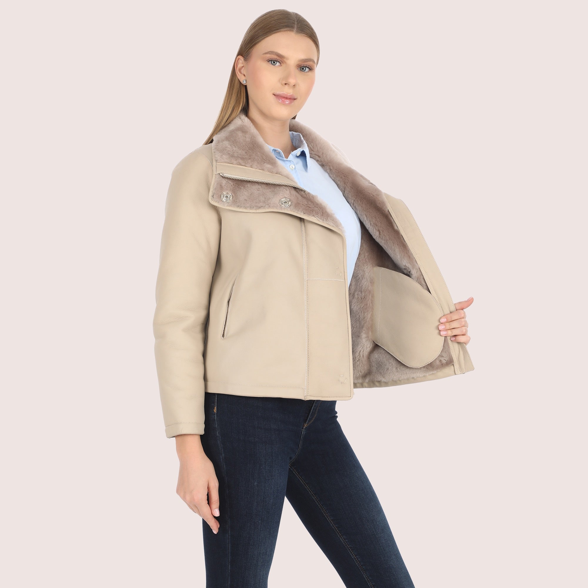 Bianca Shearling Jacket