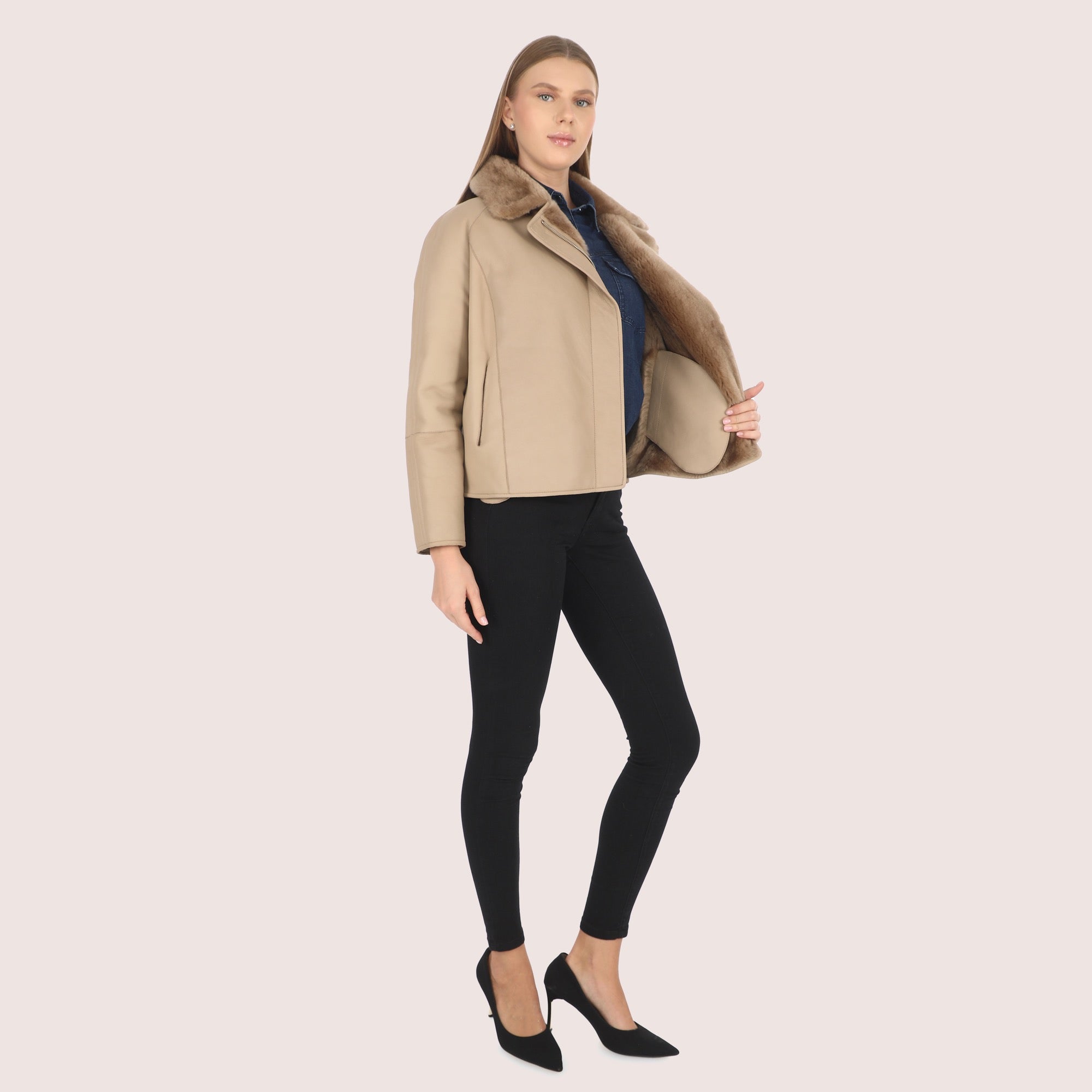 Bridget Shearling Jacket