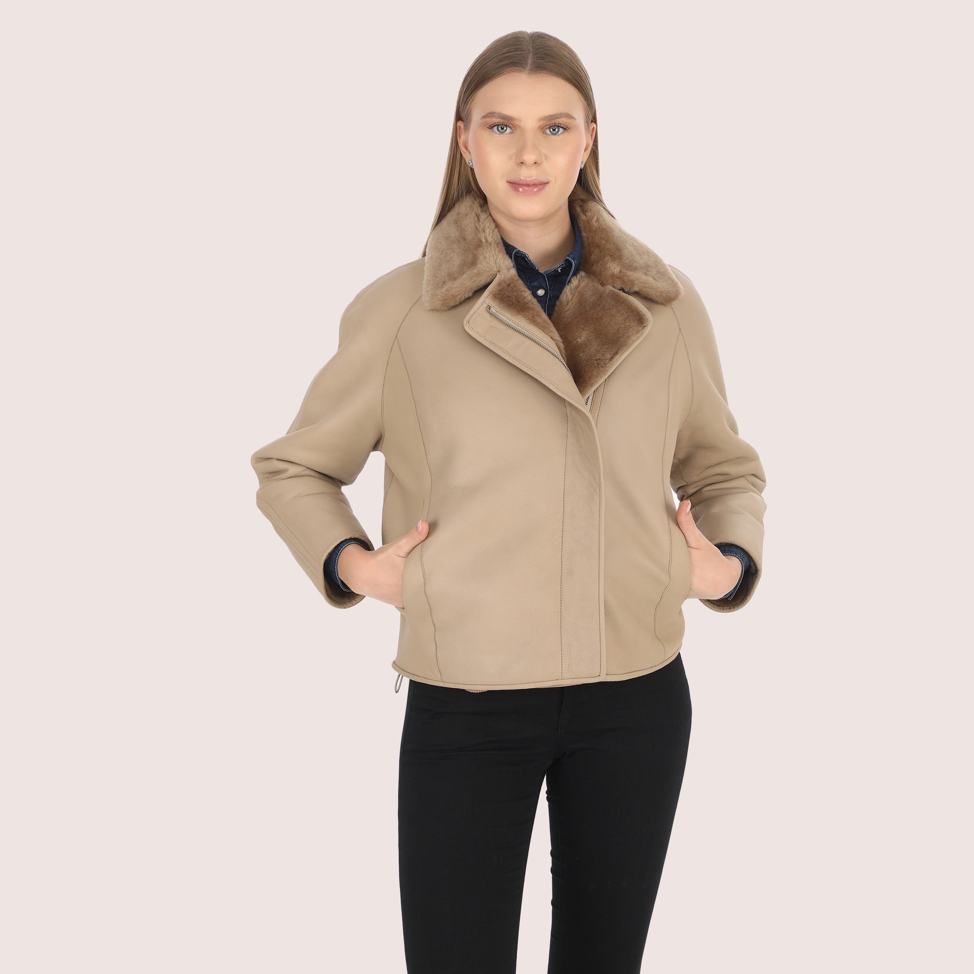 Bridget Shearling Jacket-3