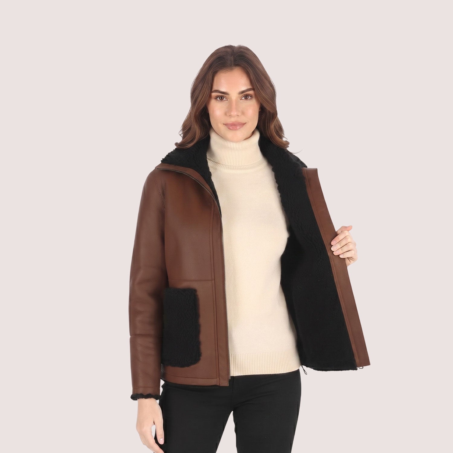 Camilla Shearling Jacket-3