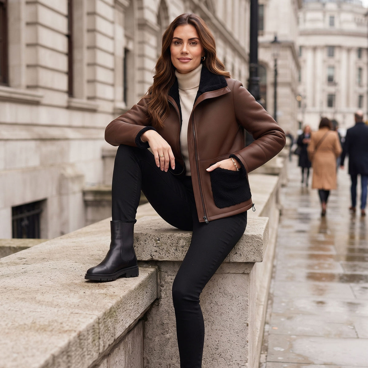 Camilla Shearling Jacket-4