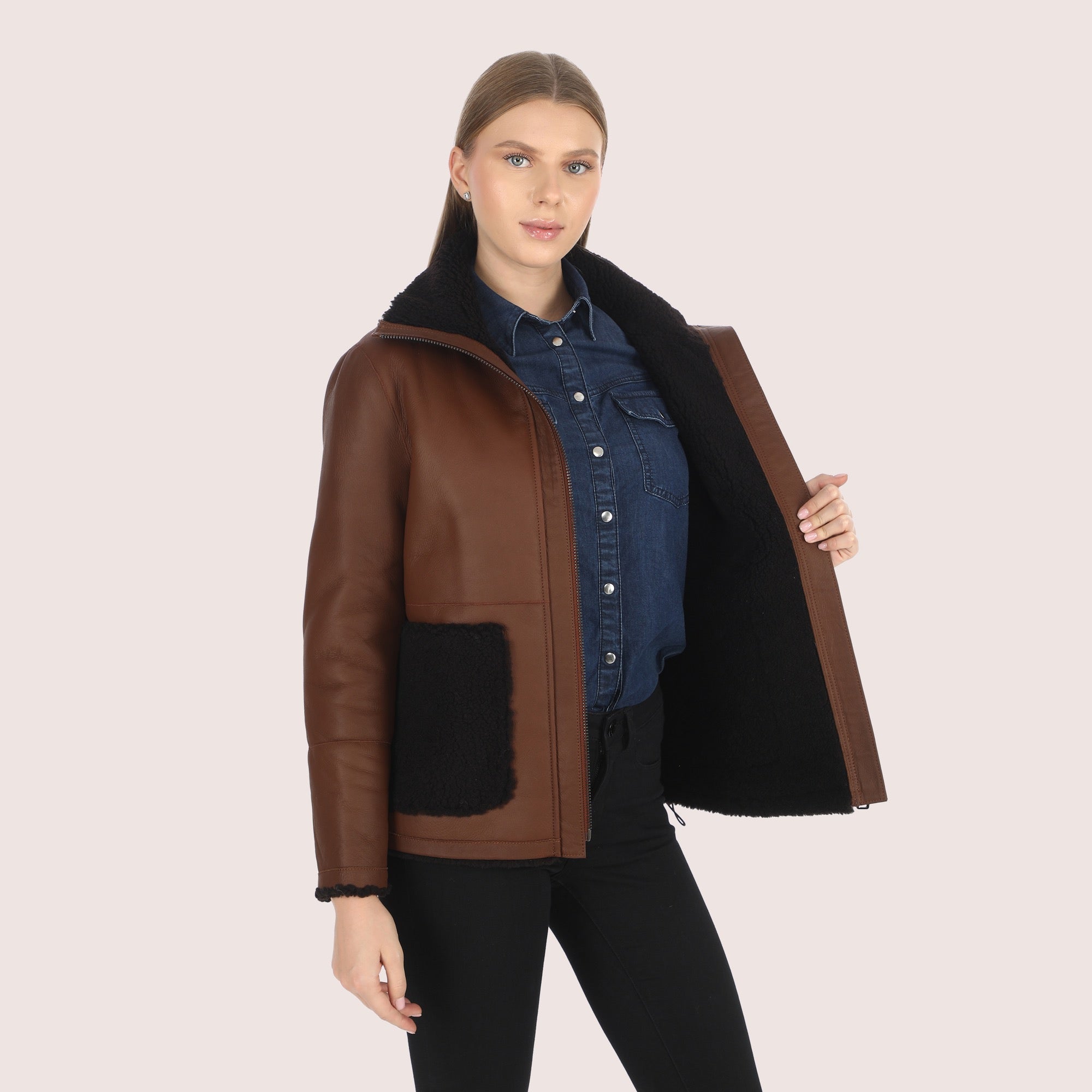Camilla Shearling Jacket-3