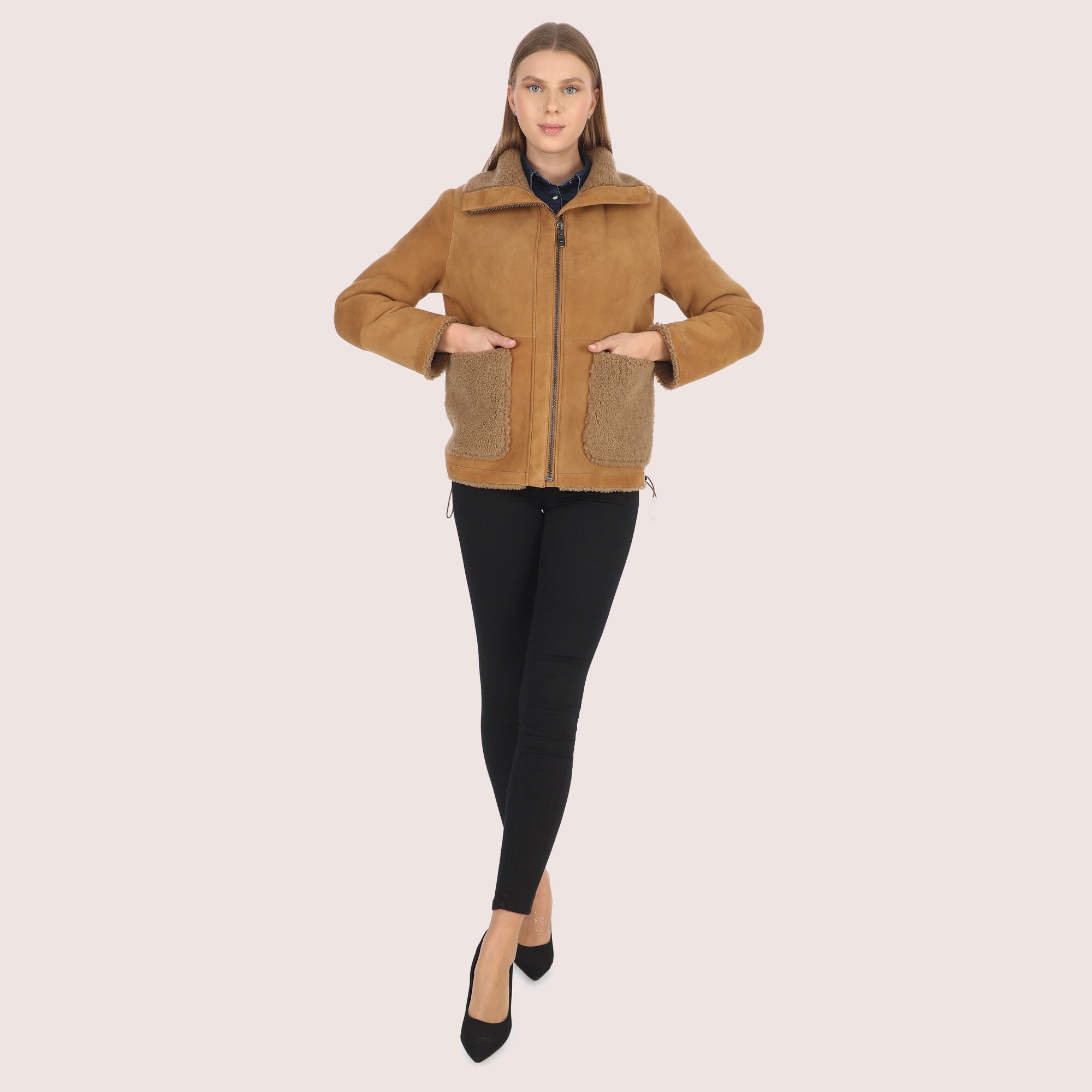 Camilla Shearling Jacket-10