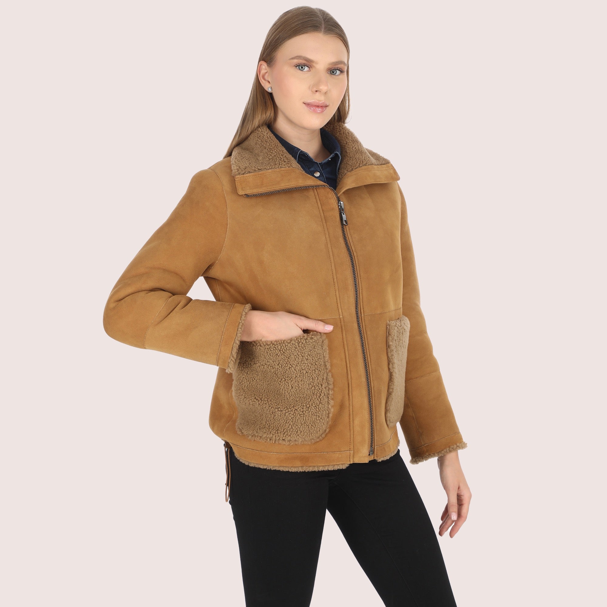 Camilla Shearling Jacket-7