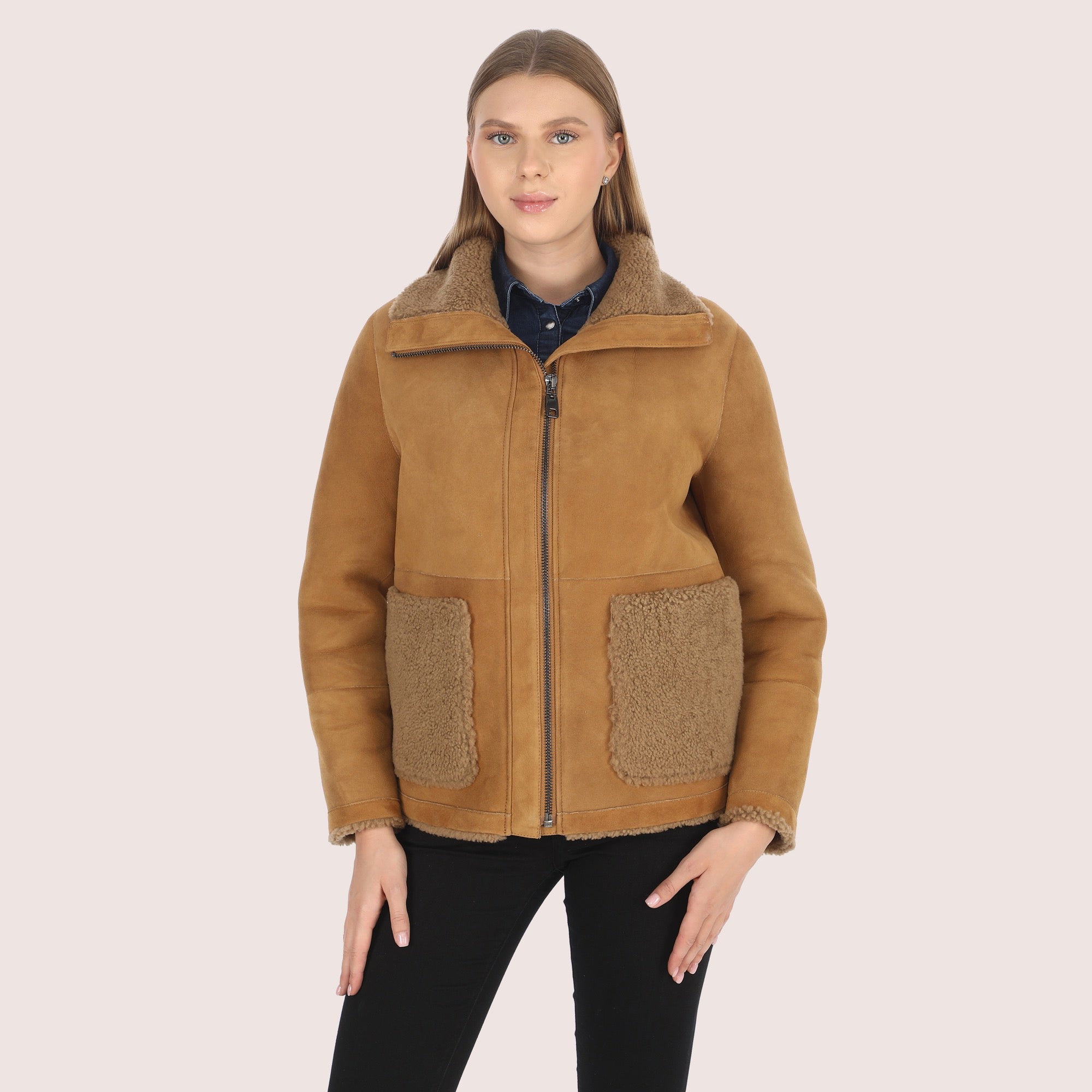 Camilla Shearling Jacket-6