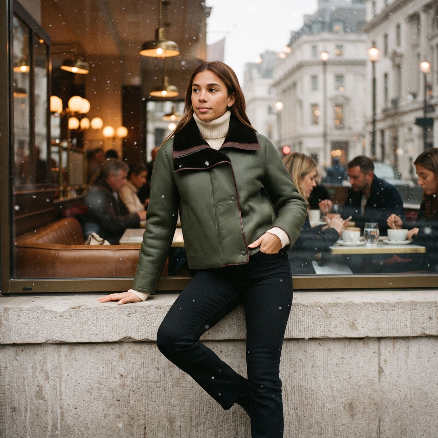 Carmen Shearling Jacket-4