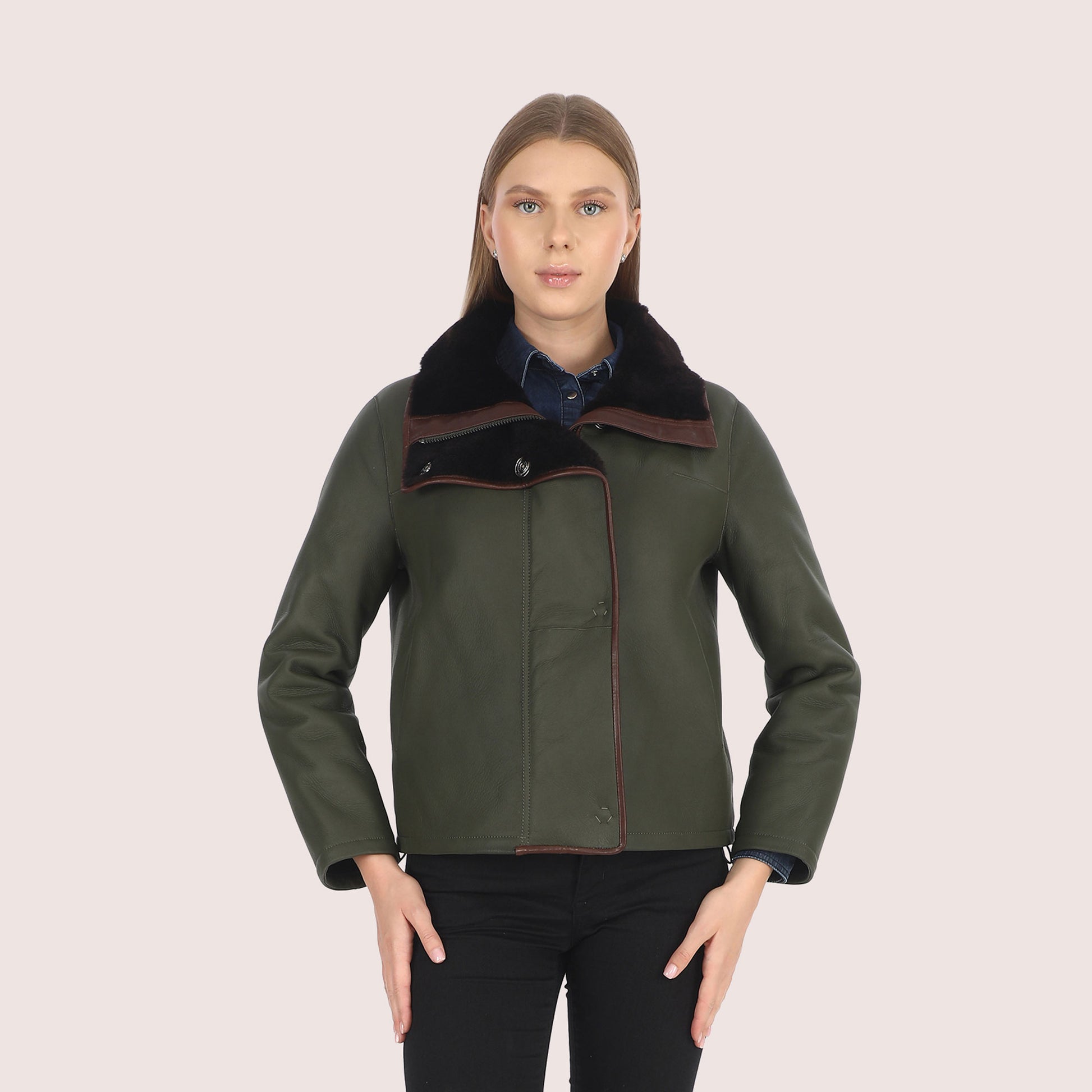 Carmen Shearling Jacket