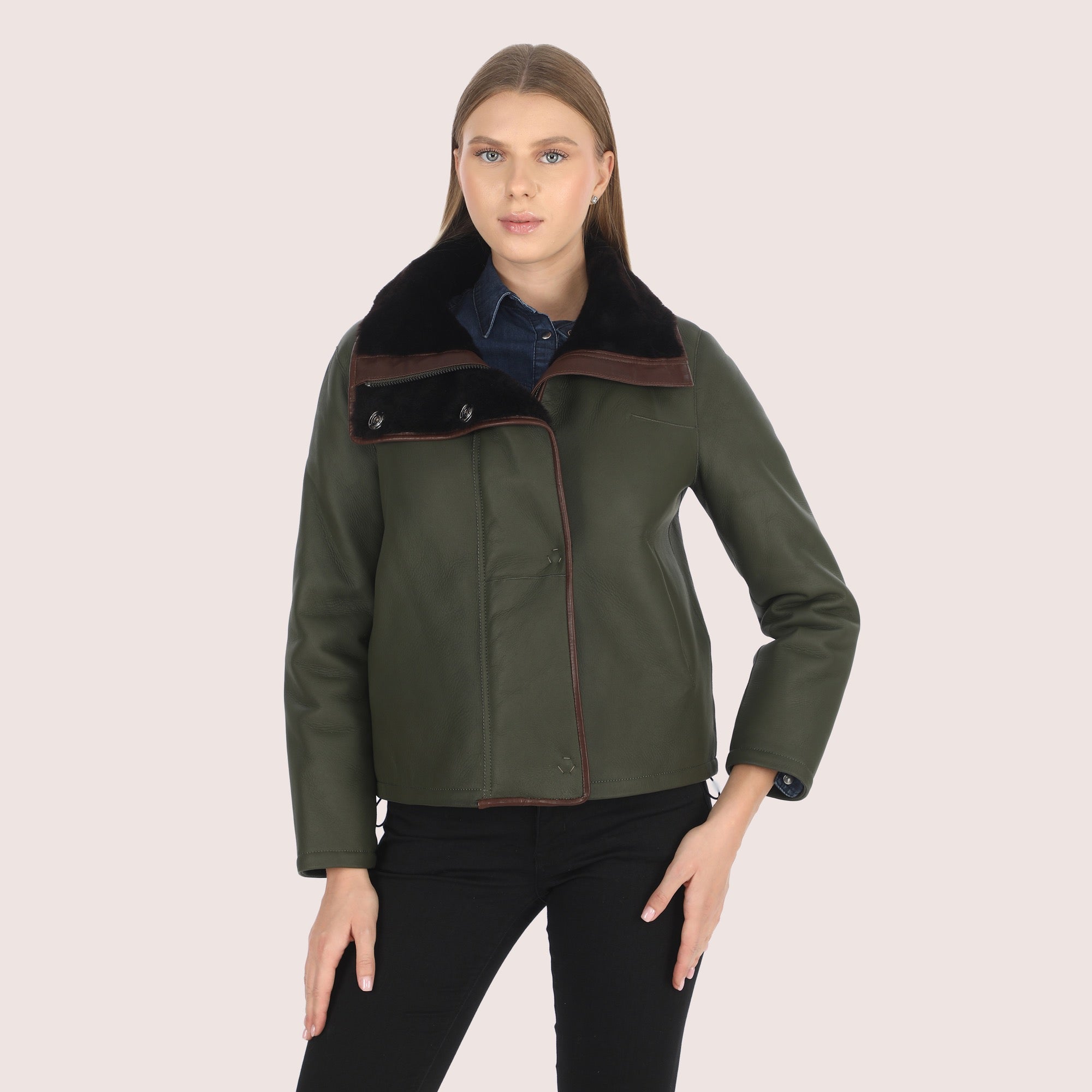 Carmen Shearling Jacket-6