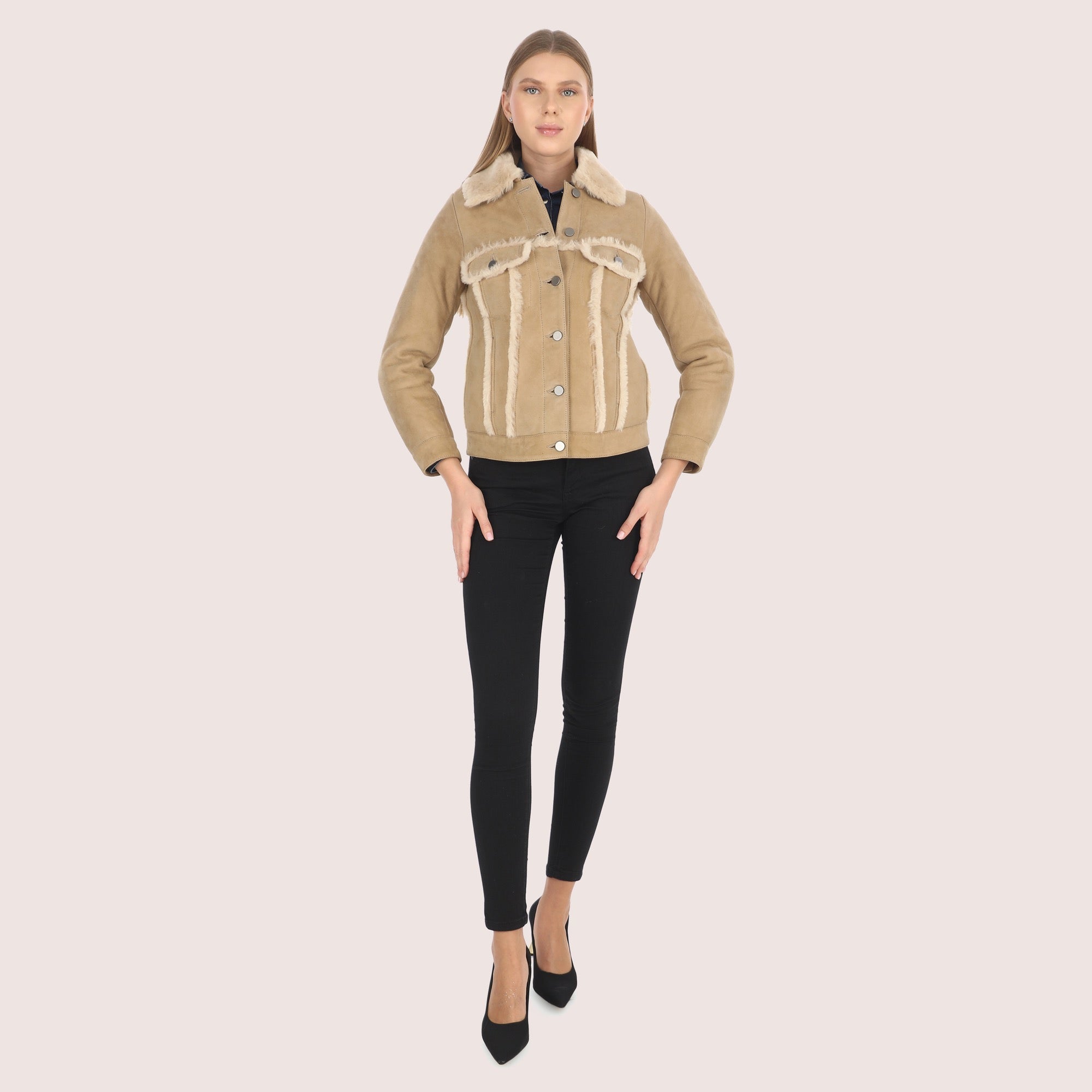 Cassidy Shearling Jacket-5