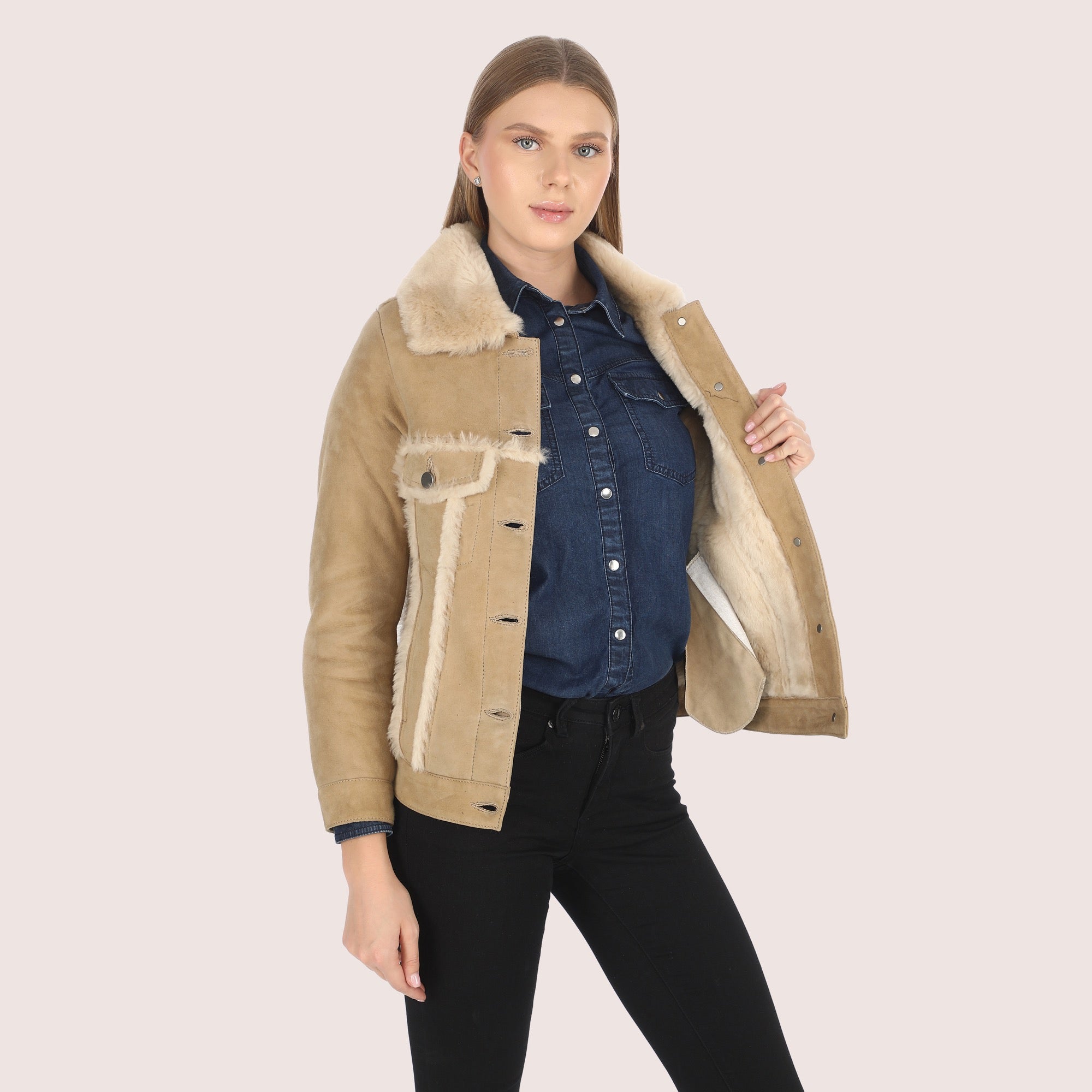 Cassidy Shearling Jacket-4