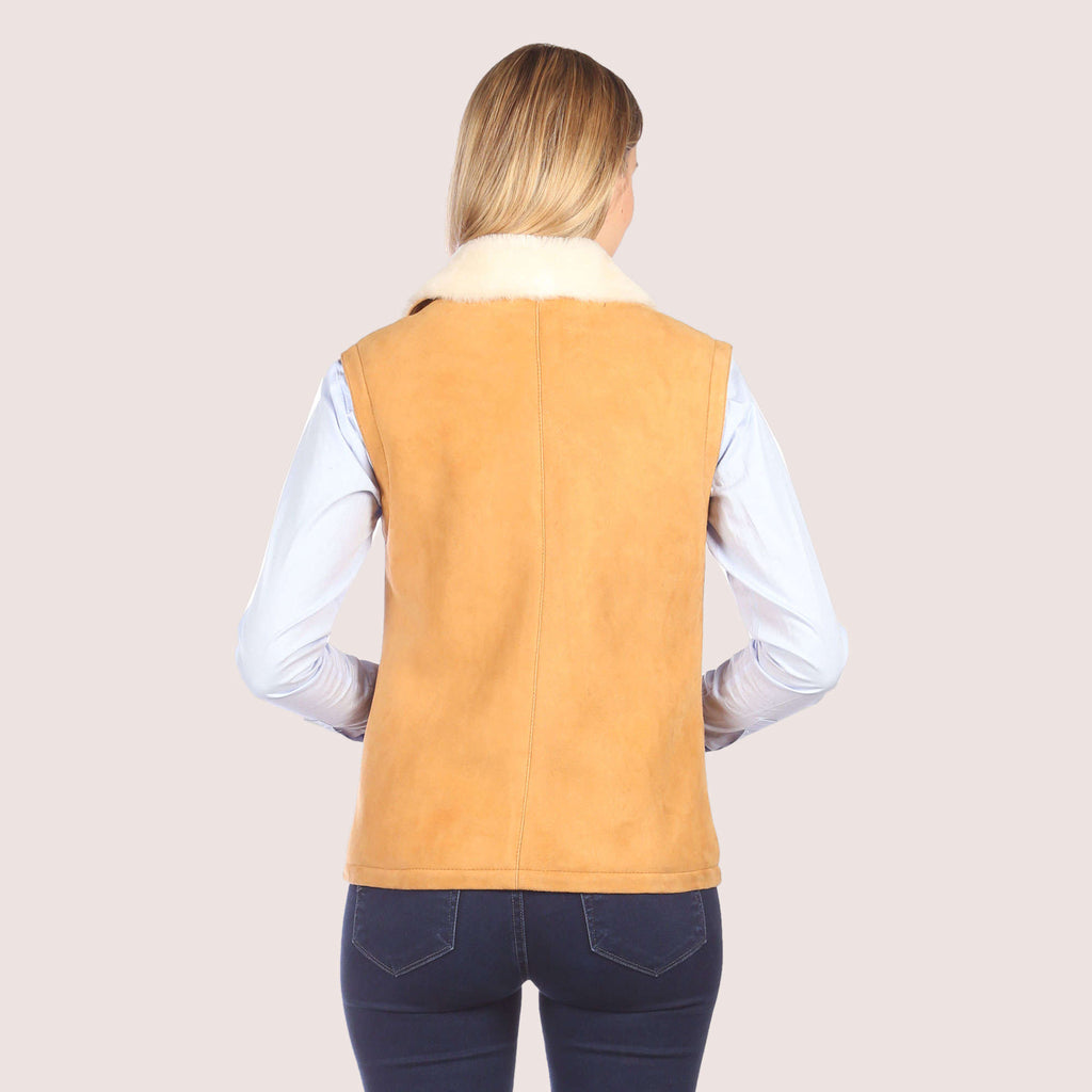 Acacia Shearling Vest