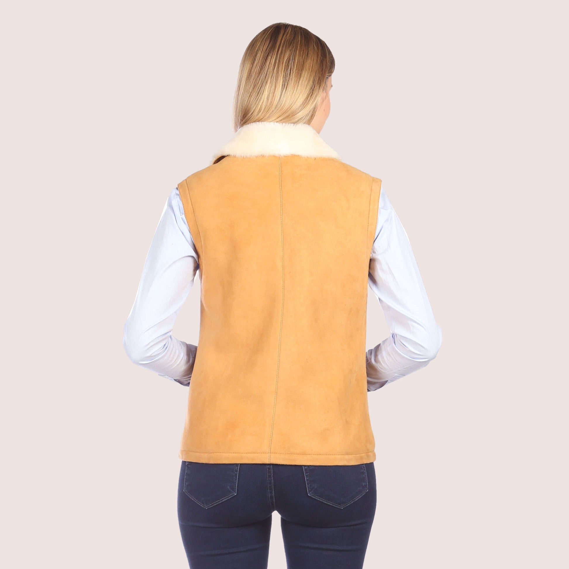Acacia Shearling Vest