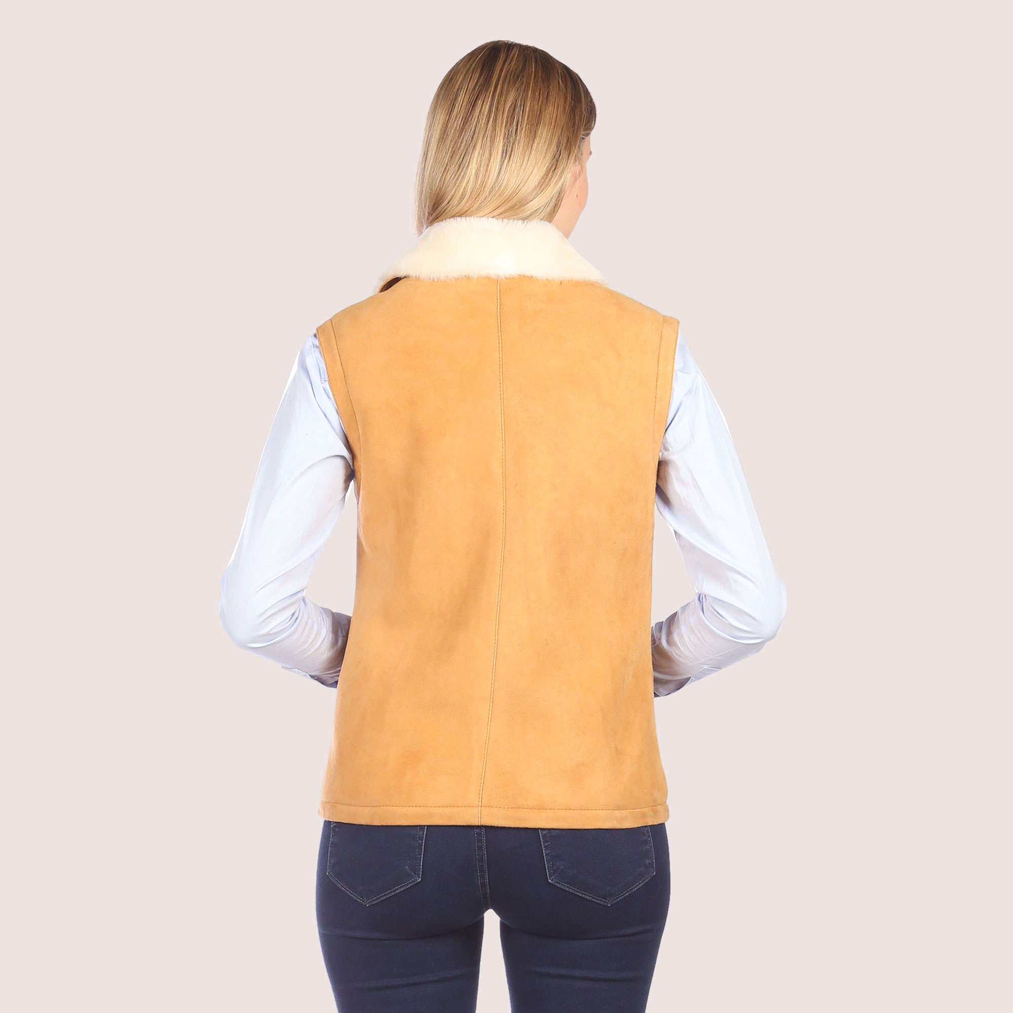 Acacia Shearling Vest