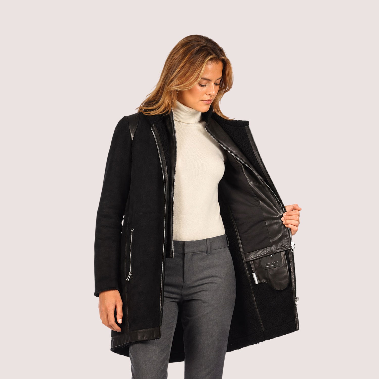 Senna Shearling Coat-3