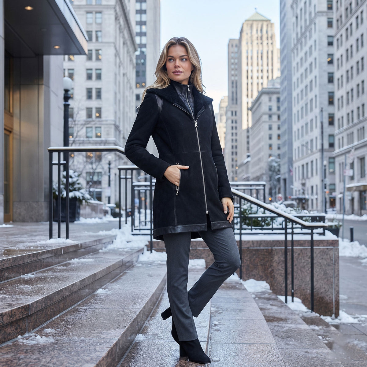 Senna Shearling Coat-4