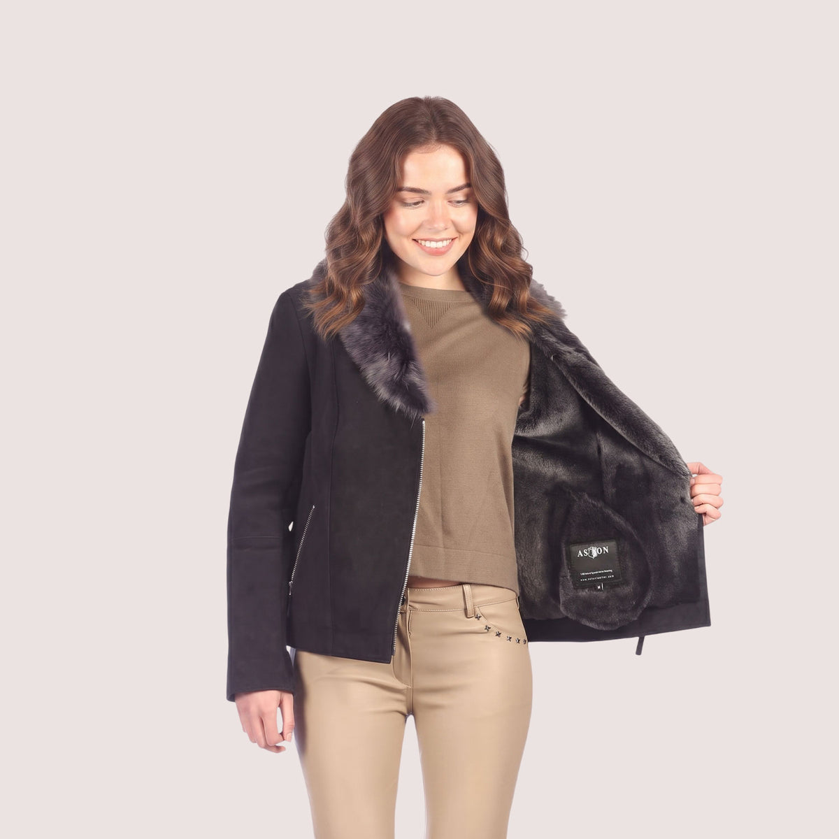 Lacey Shearling Jacket-3
