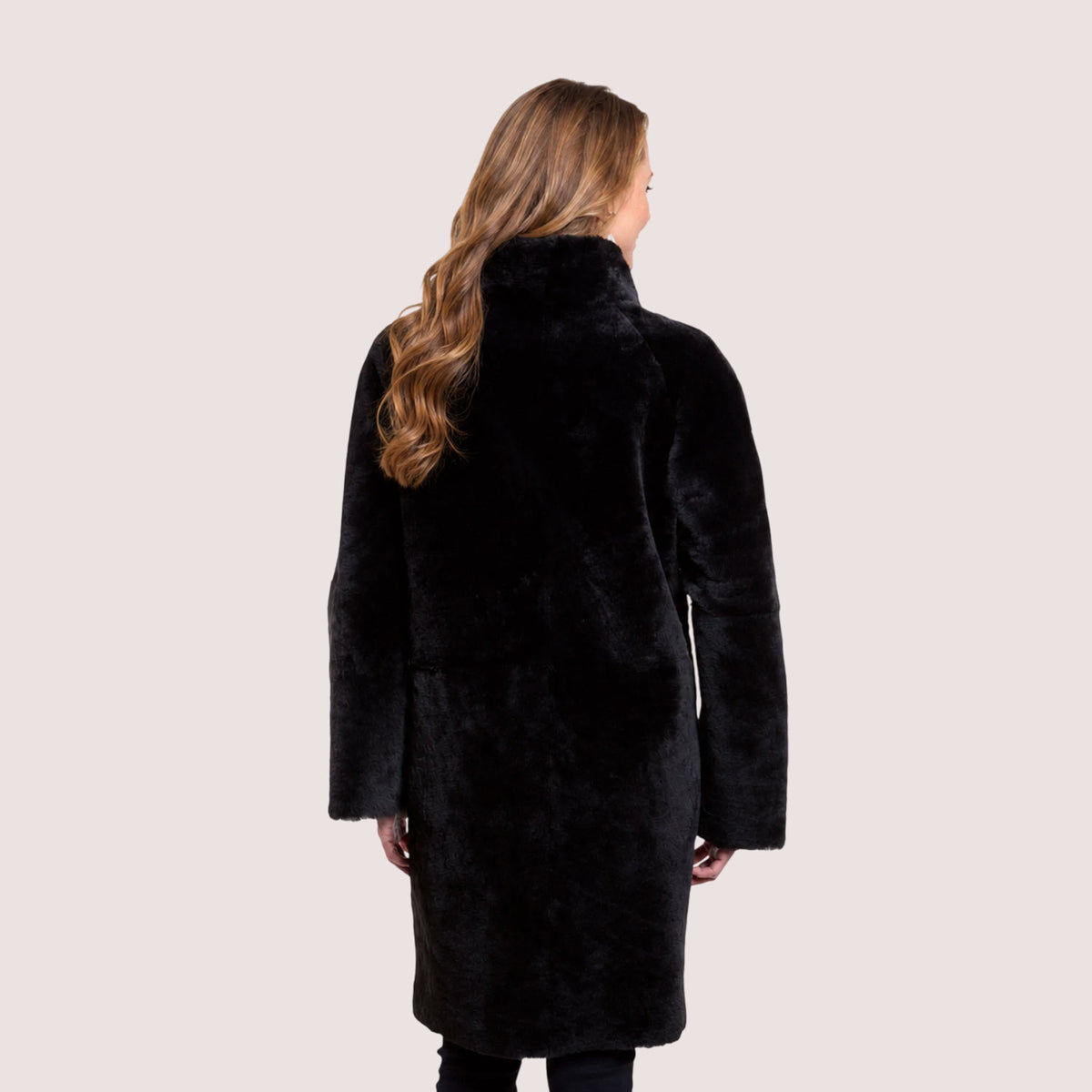 Francesca Reversible Shearling Coat-4