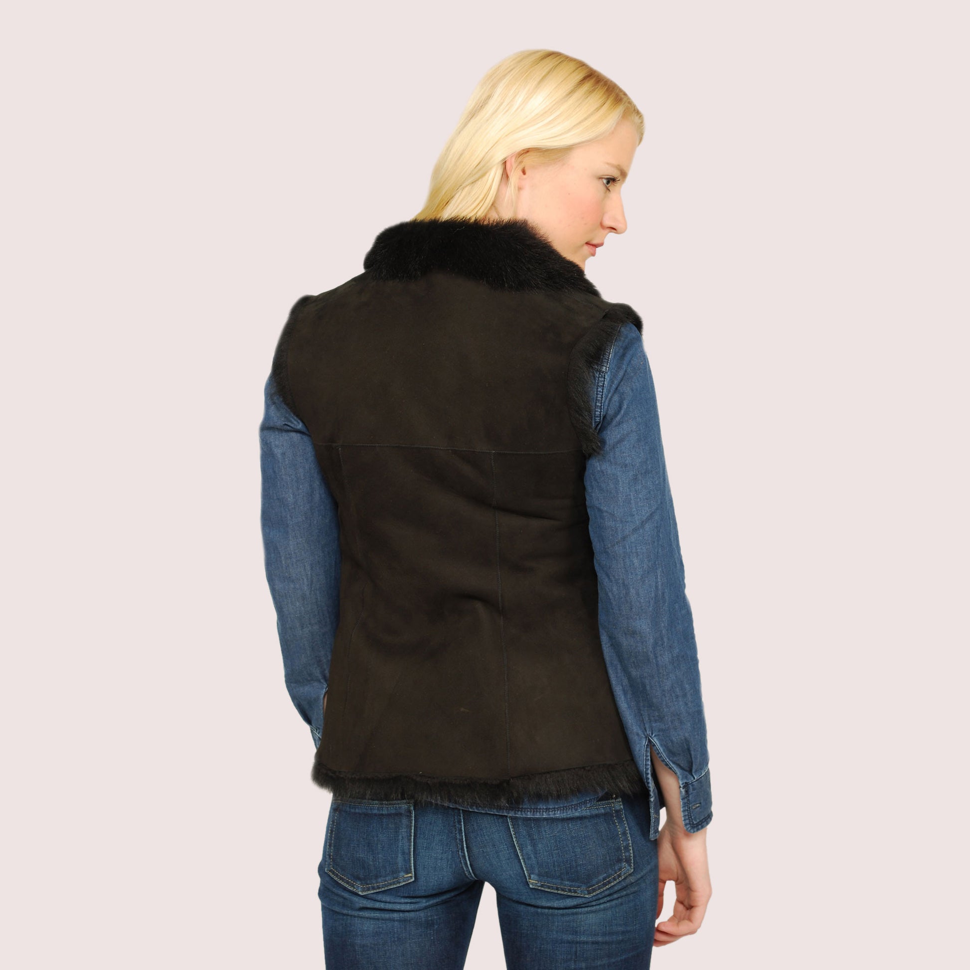 Olivia Shearling Vest