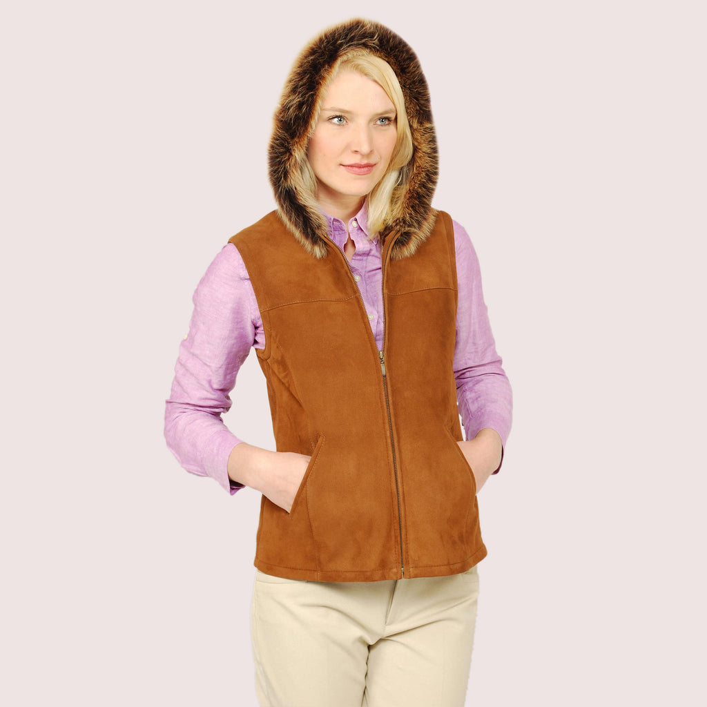 Celine Shearling Vest