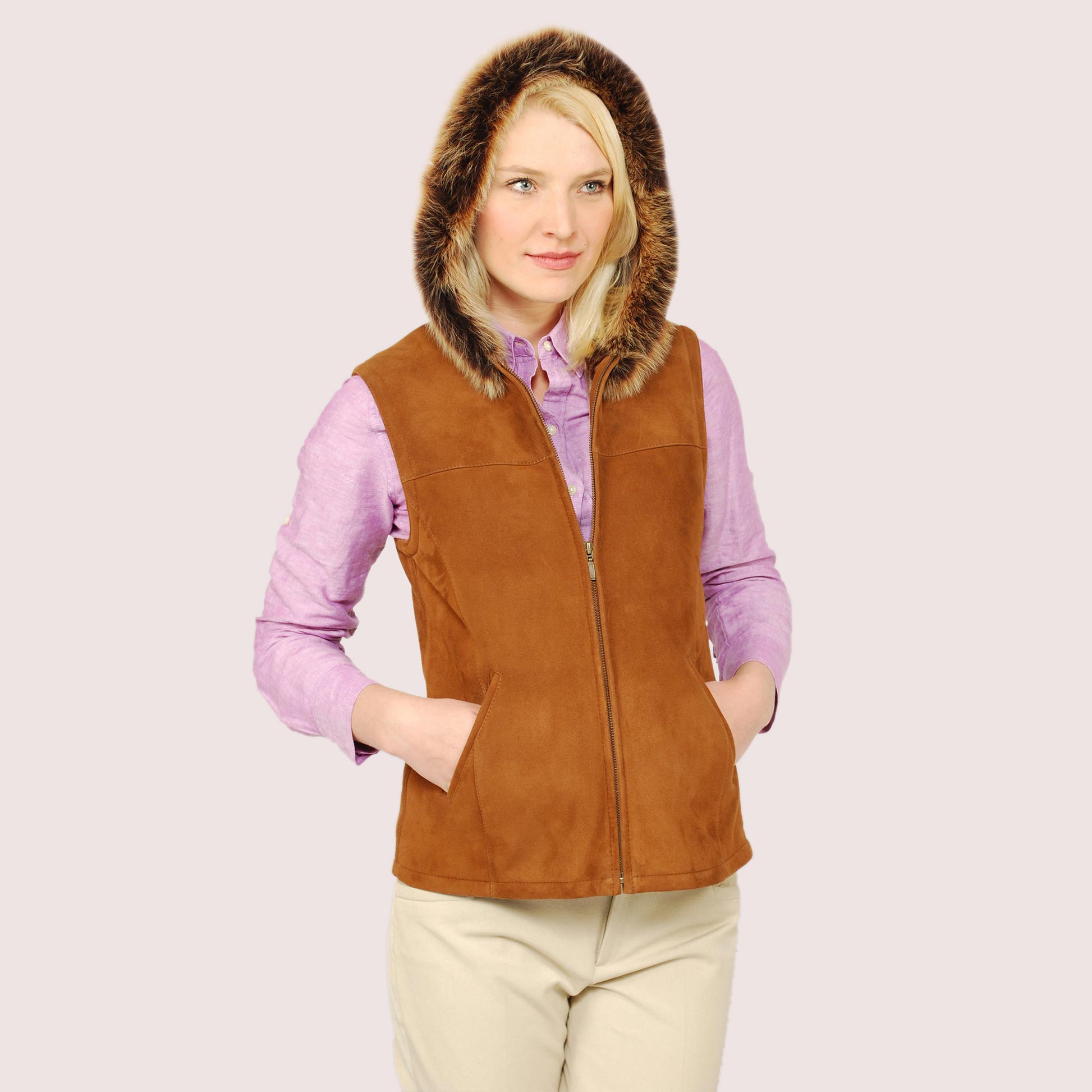 Celine Shearling Vest