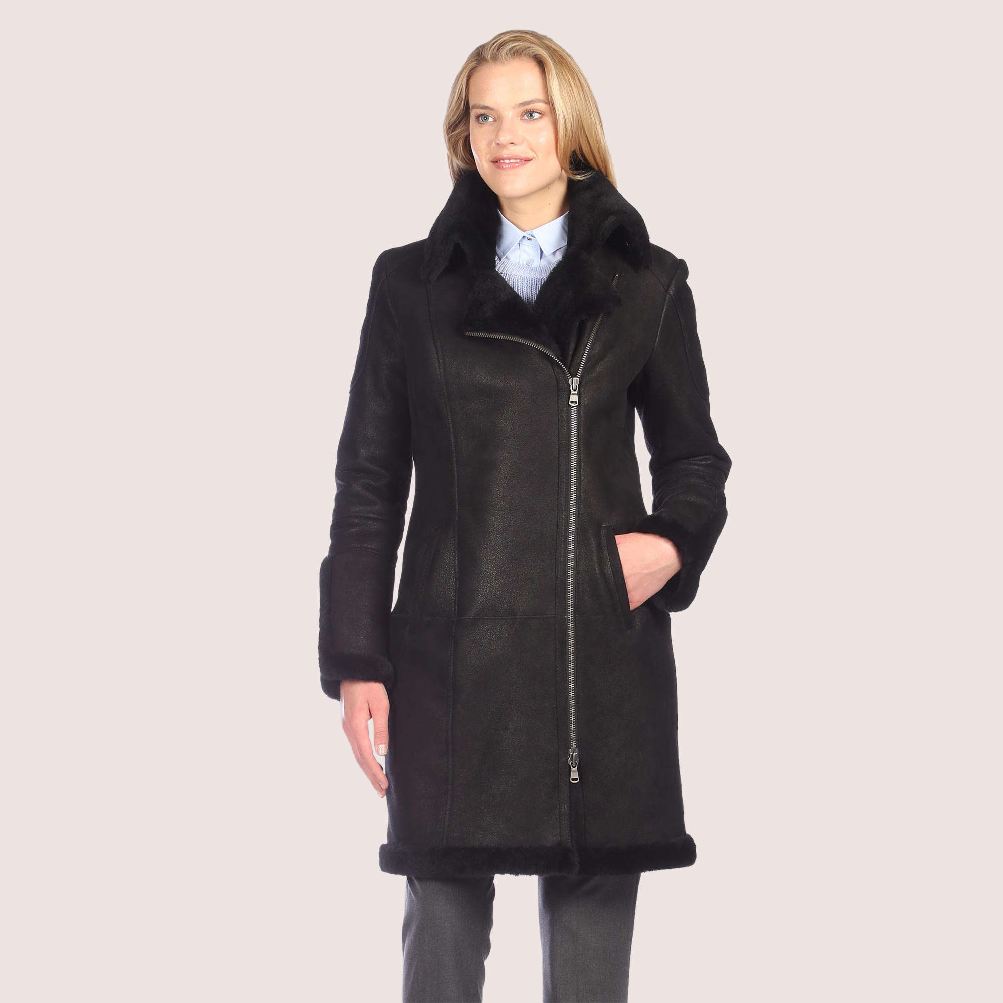 Samantha Shearling Coat