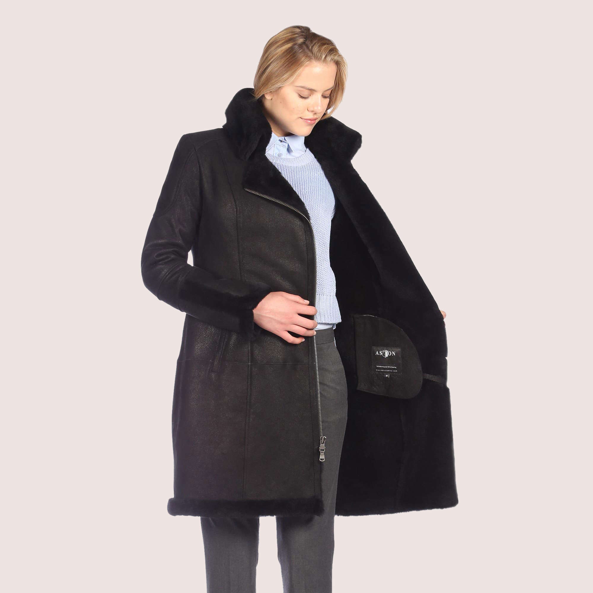 Samantha Shearling Coat