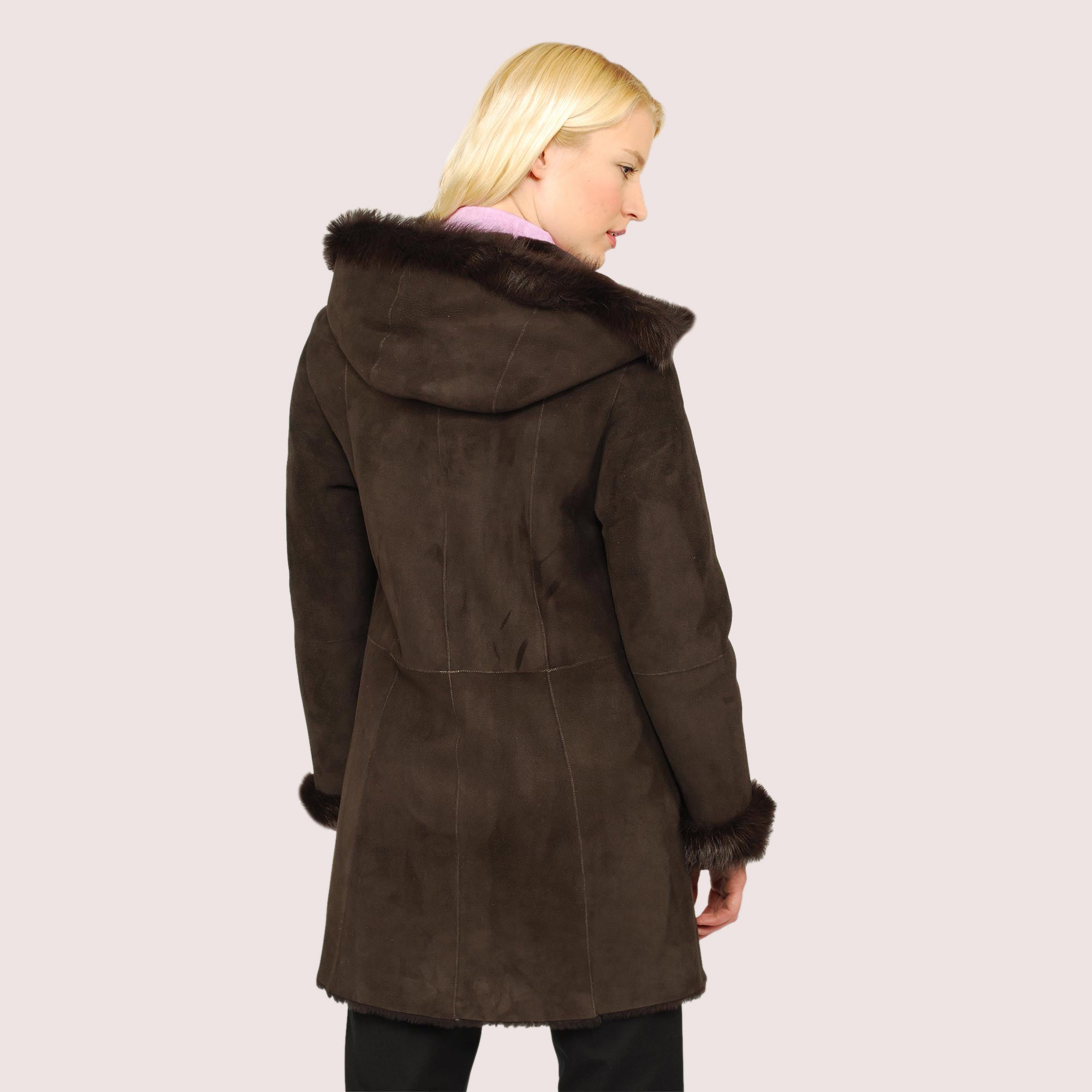 Delphine Shearling Coat-4