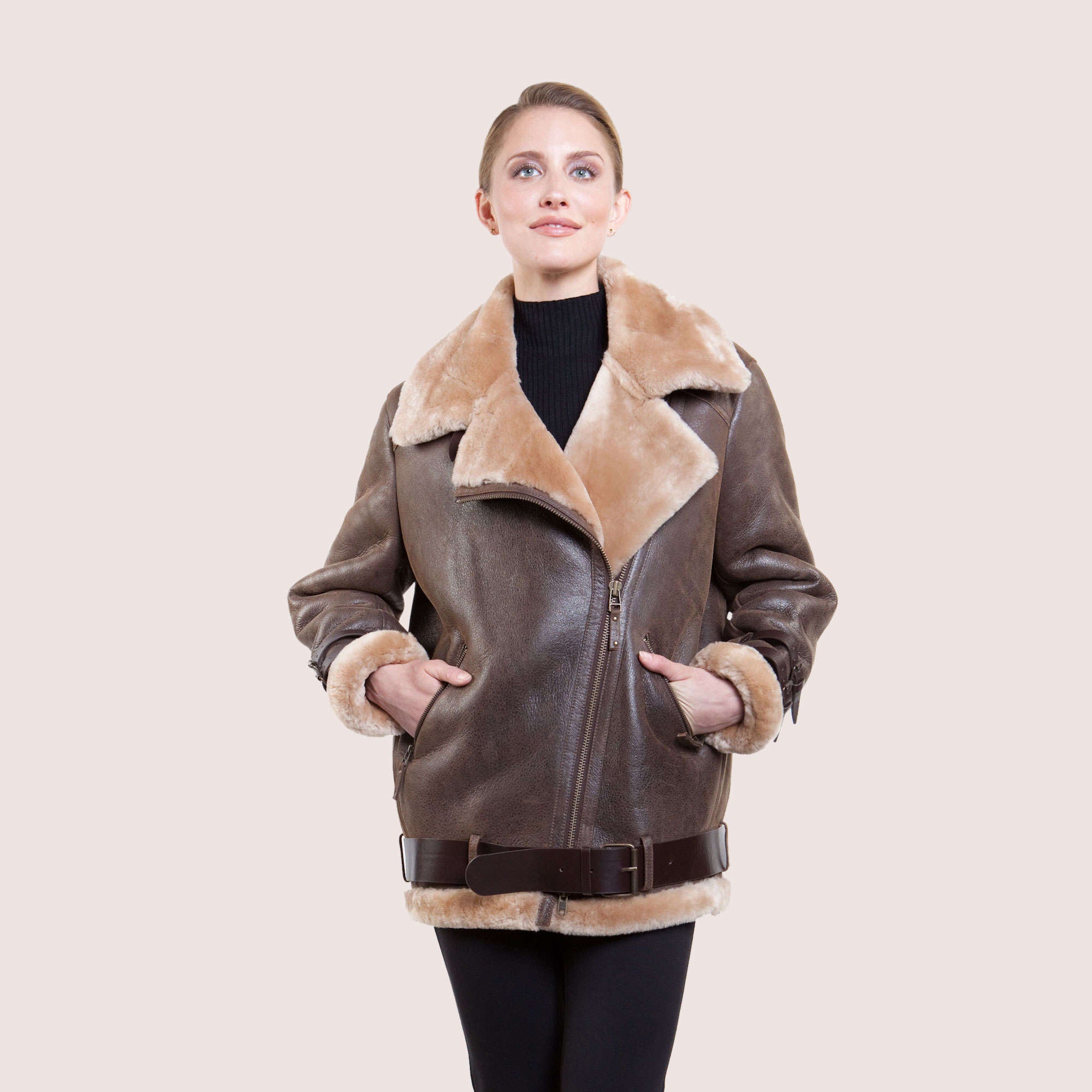 Lindsay Shearling Jacket