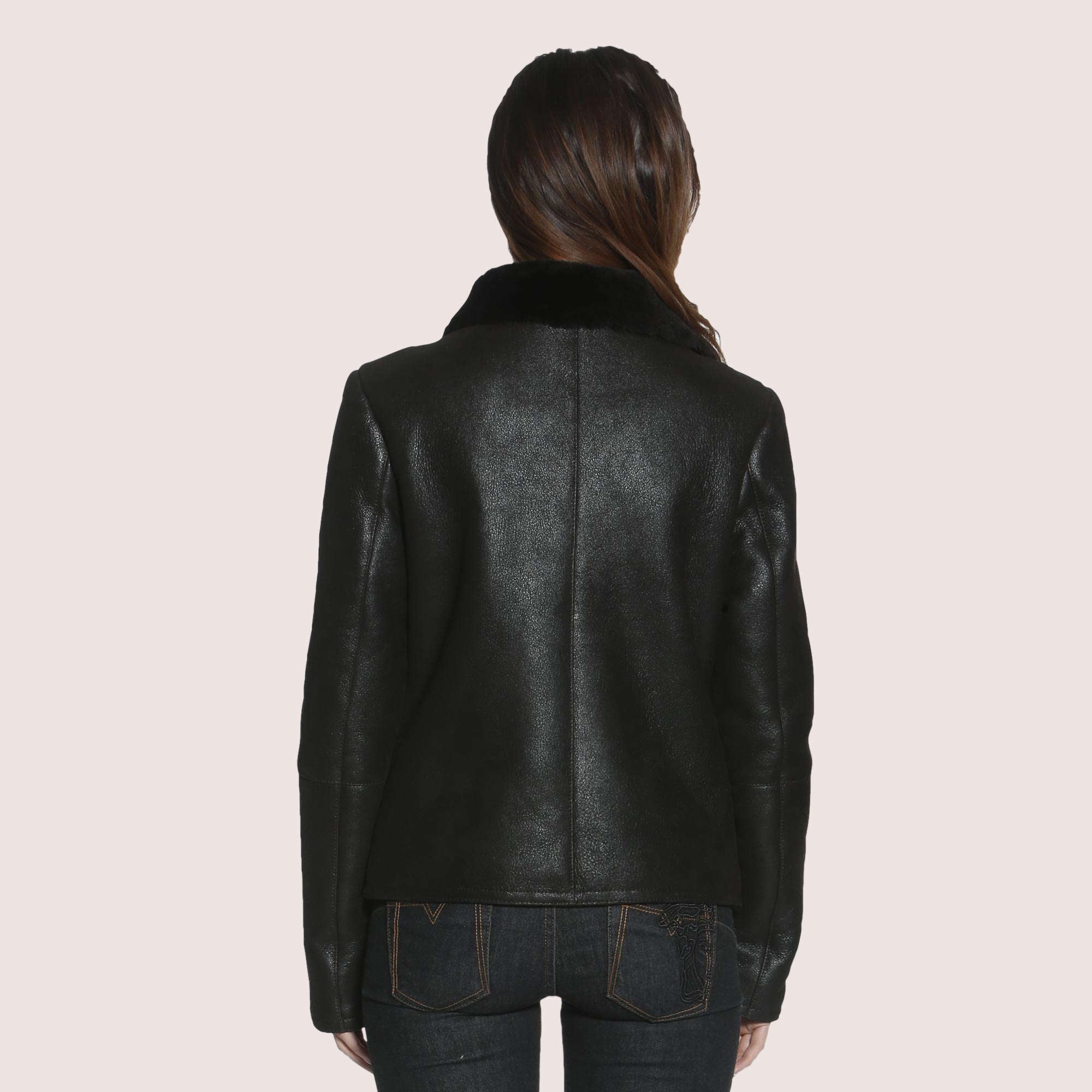 Amaryllis Shearling Jacket-4