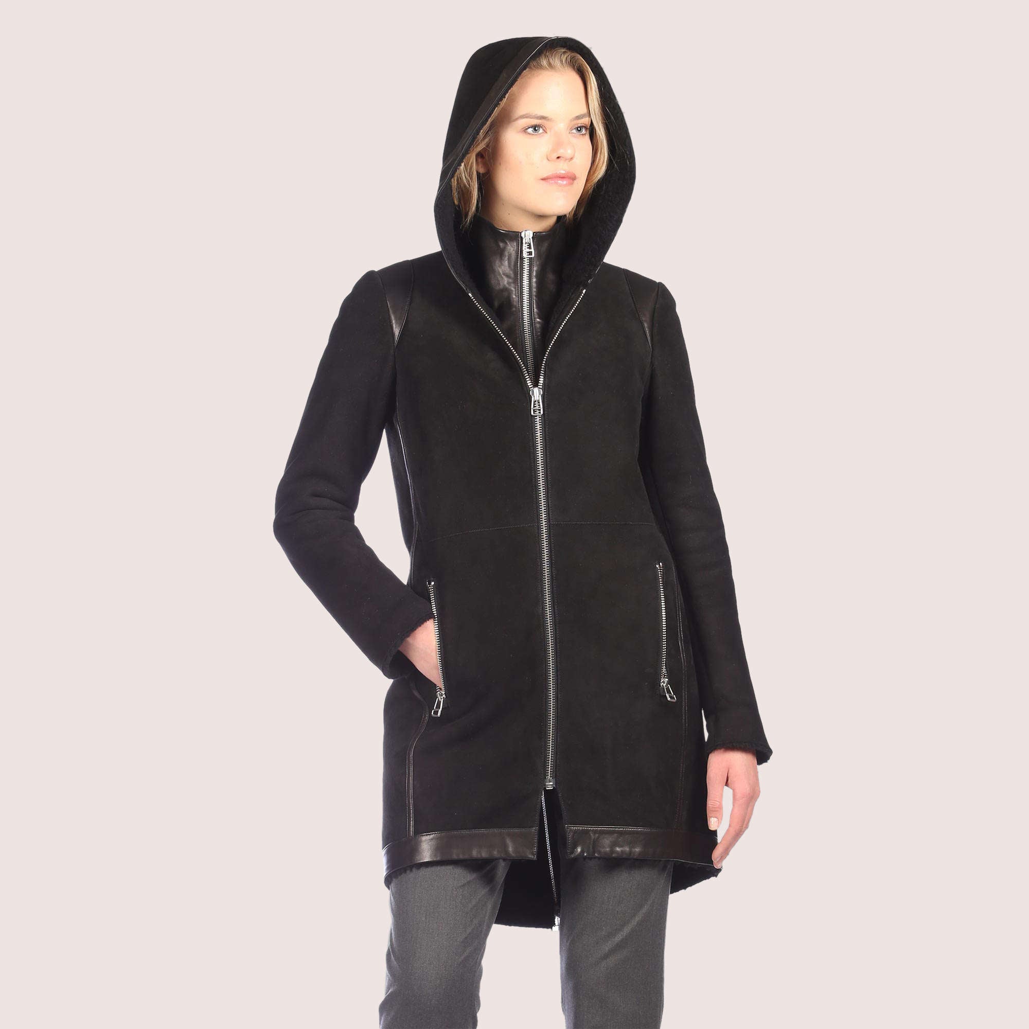 Senna Shearling Coat-5
