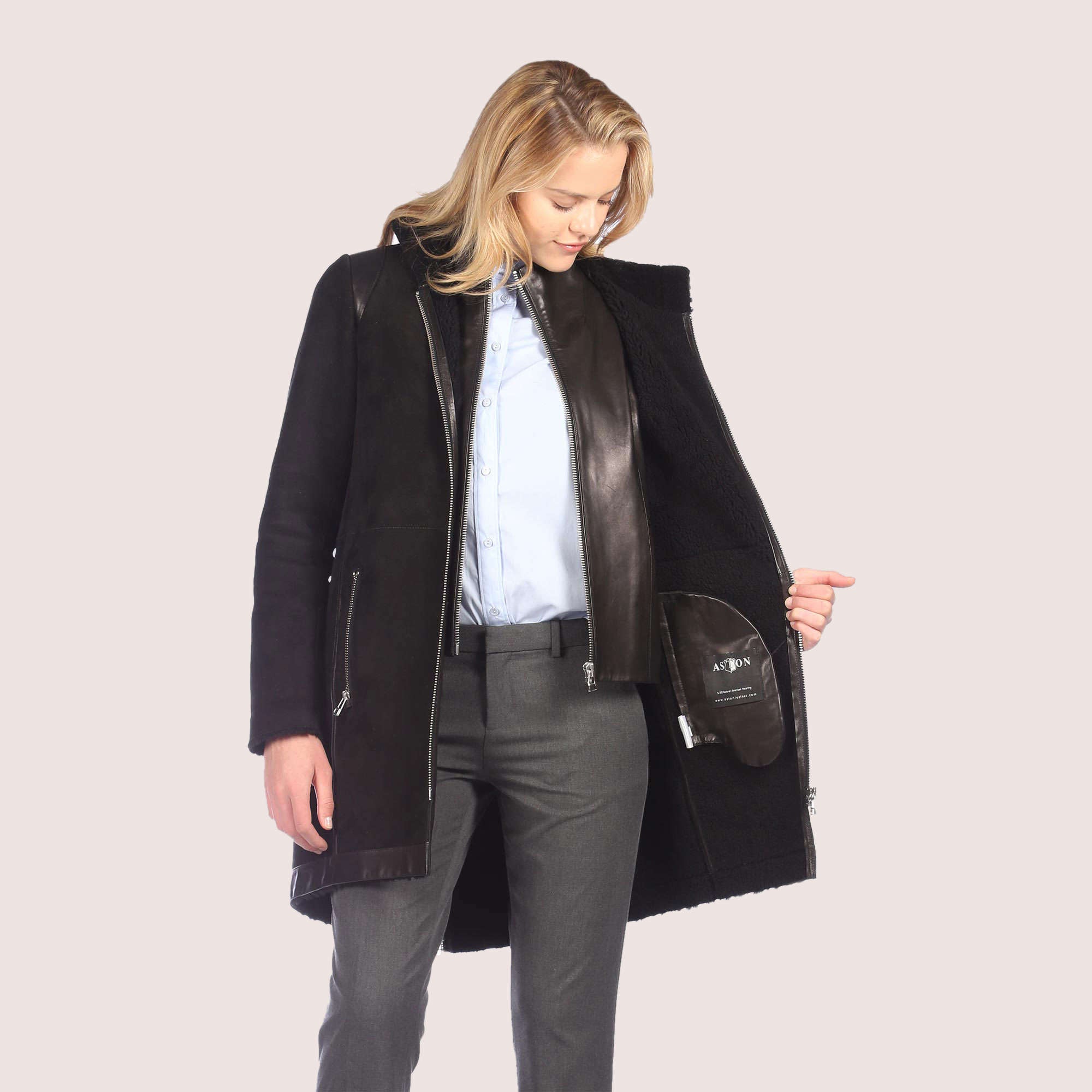 Senna Shearling Coat-3