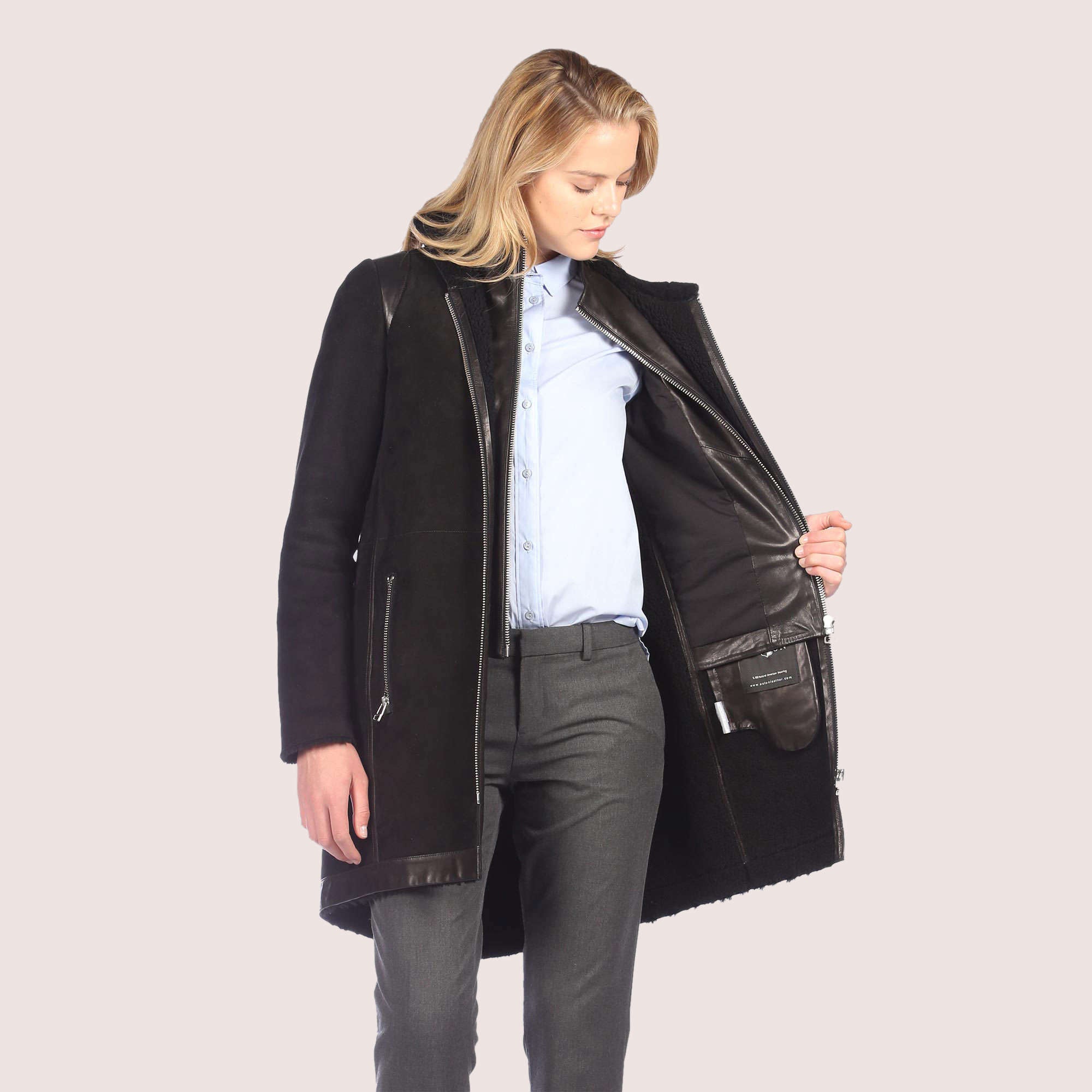 Senna Shearling Coat-4