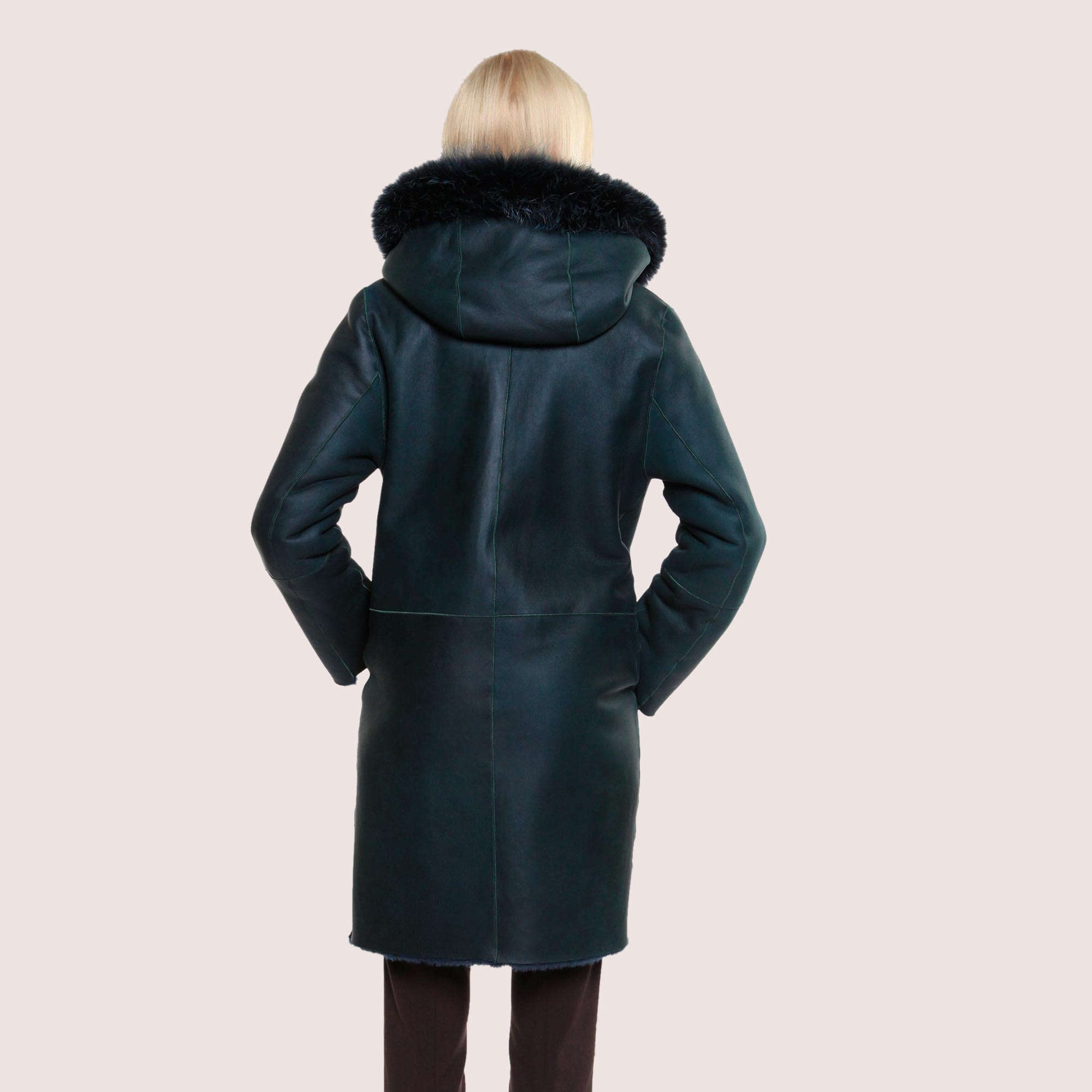 Nova Reversible Shearling Coat