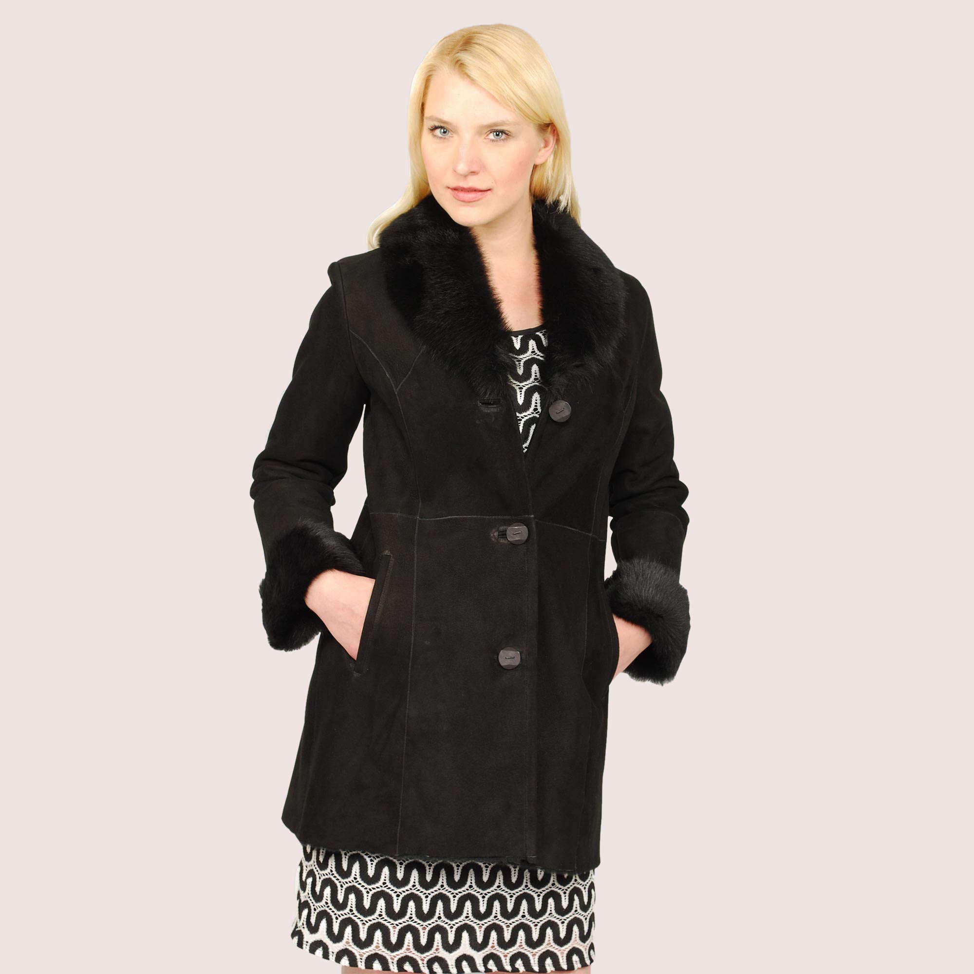 Lilliana Shearling Coat-4