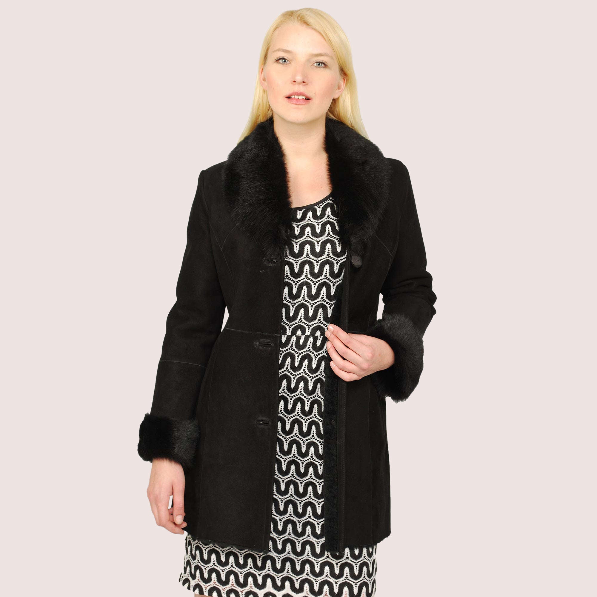 Lilliana Shearling Coat-5