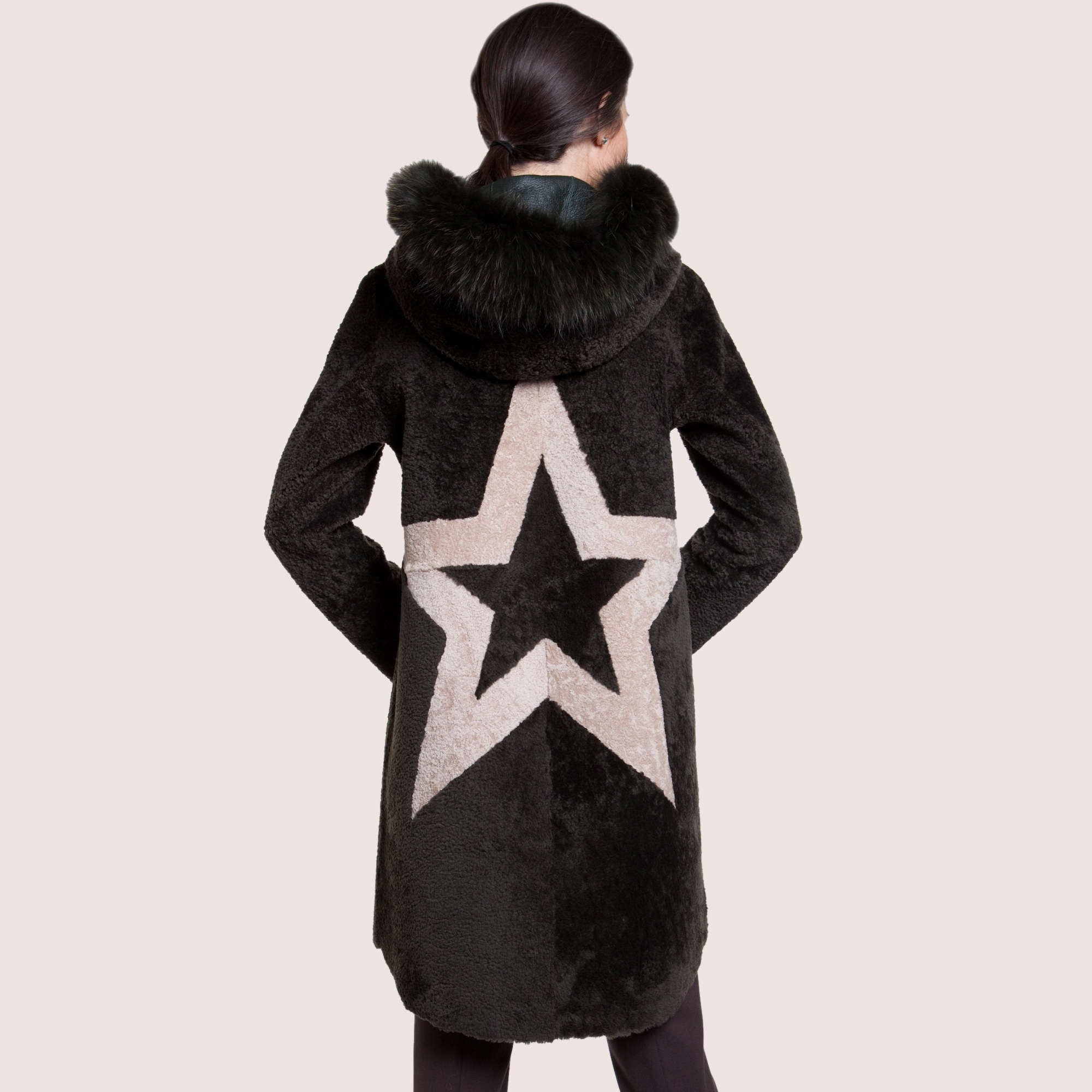 Coraline Reversible Shearling Coat