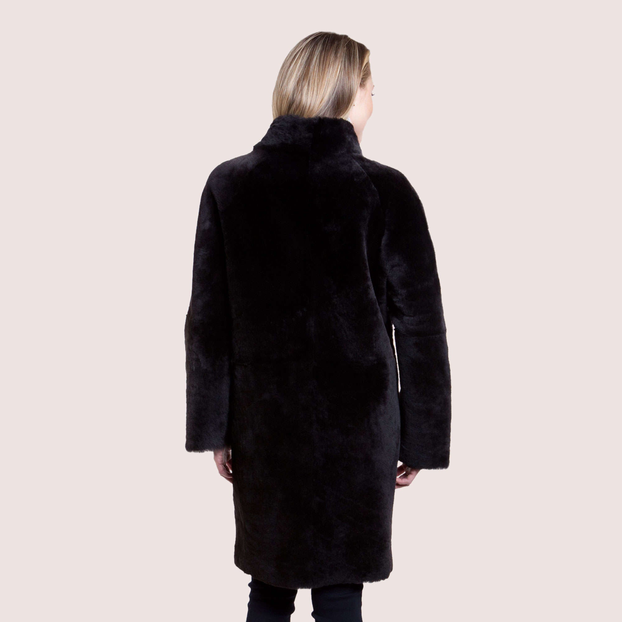 Francesca Reversible Shearling Coat-6