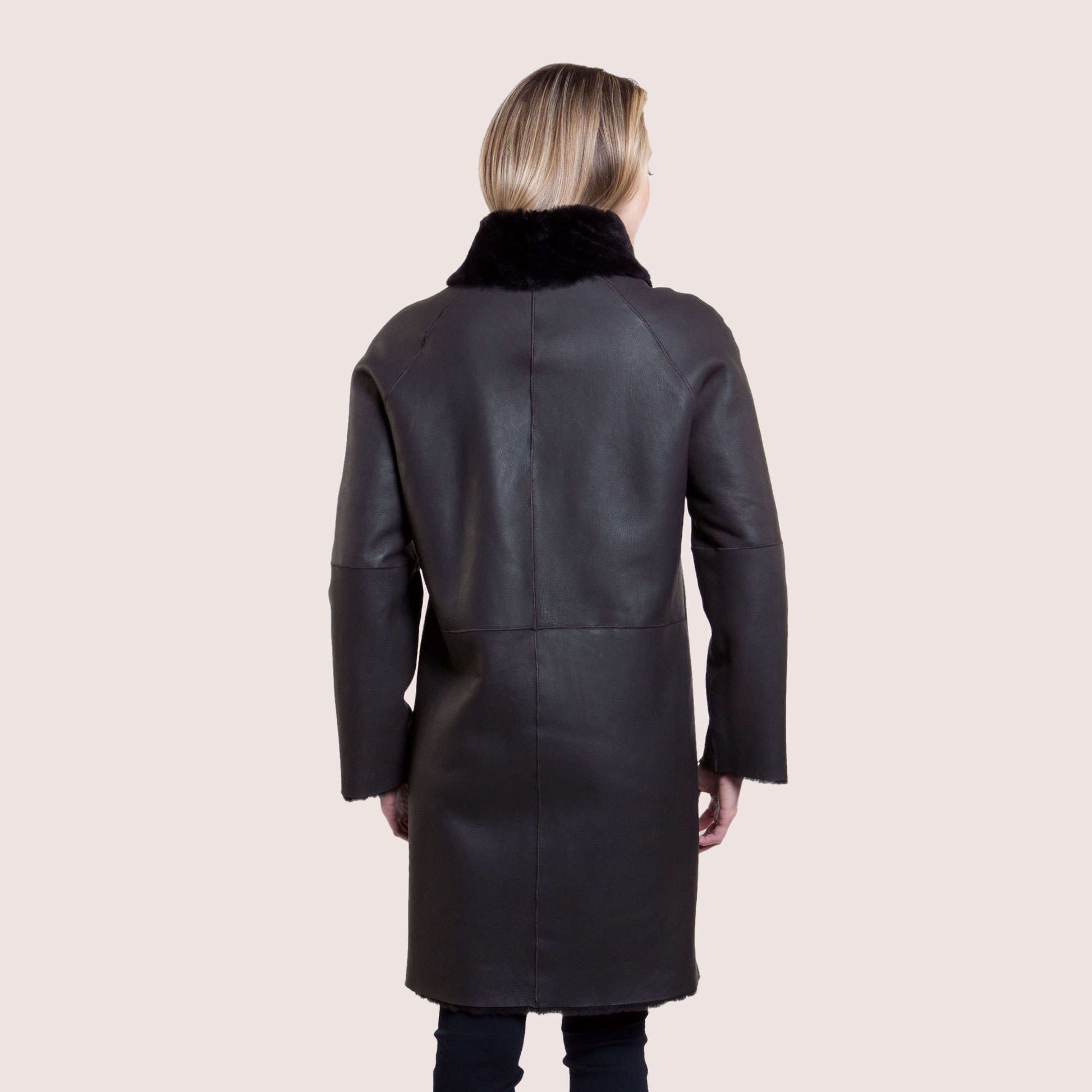 Francesca Reversible Shearling Coat
