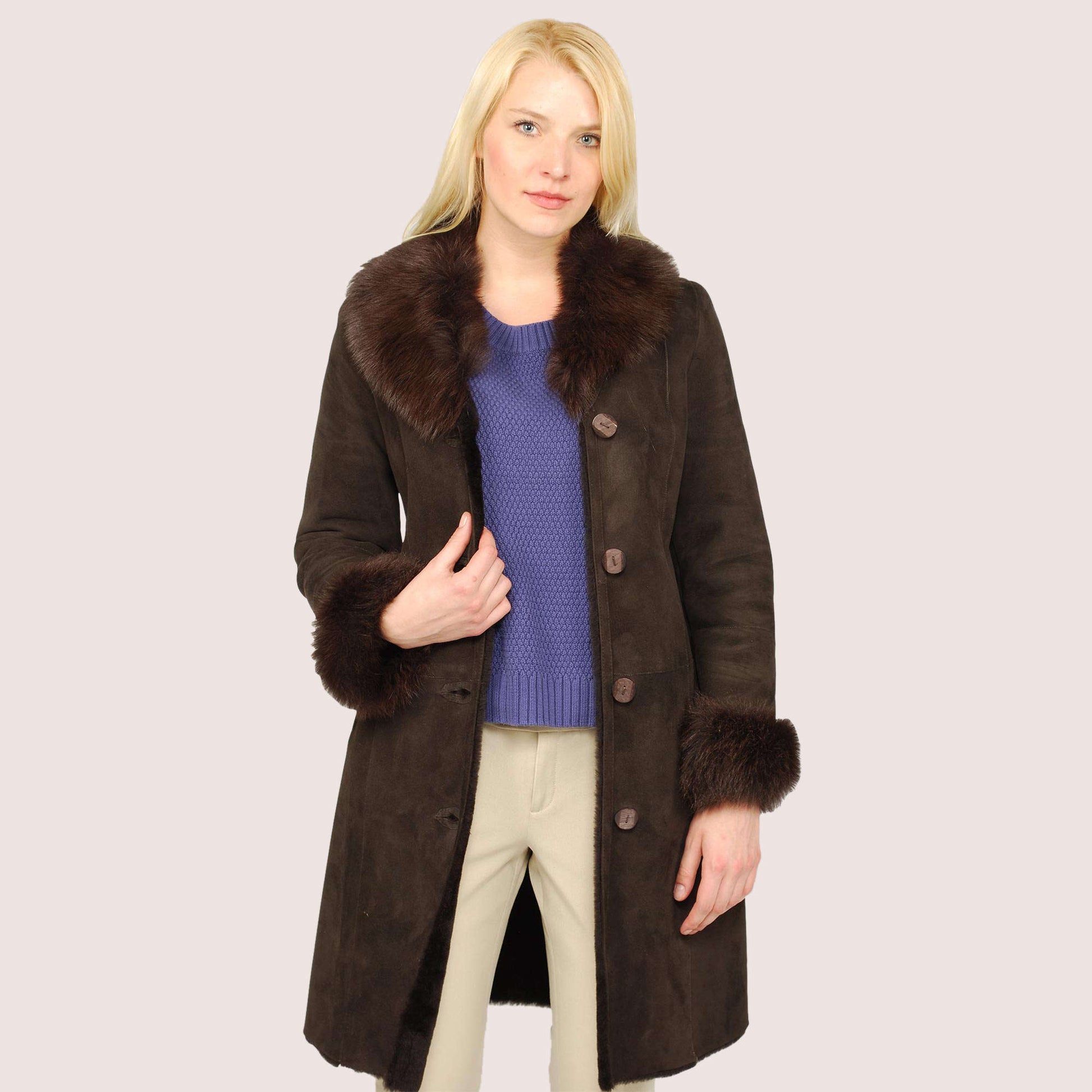 Dahlia Shearling Coat