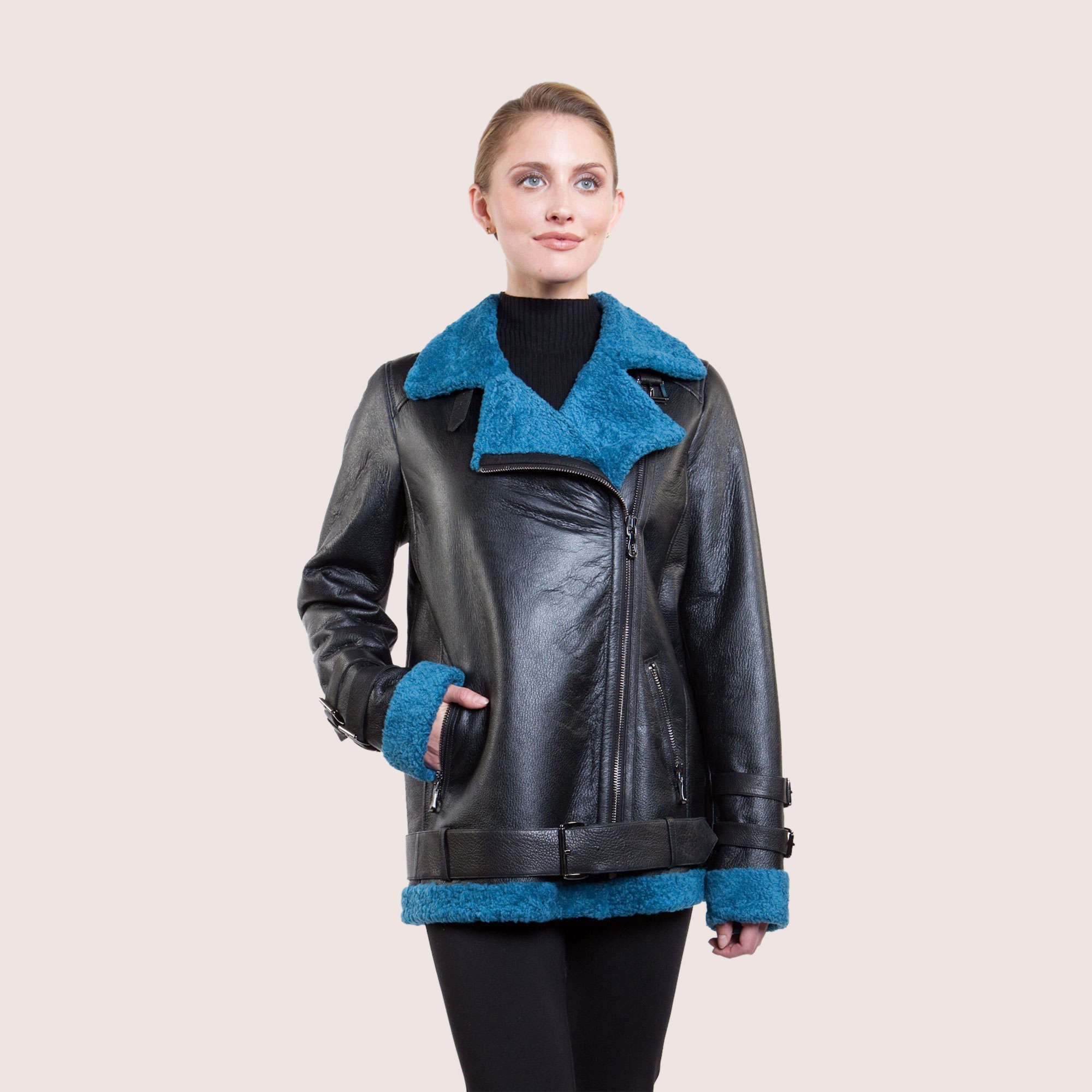 Amber Shearling Jacket-3