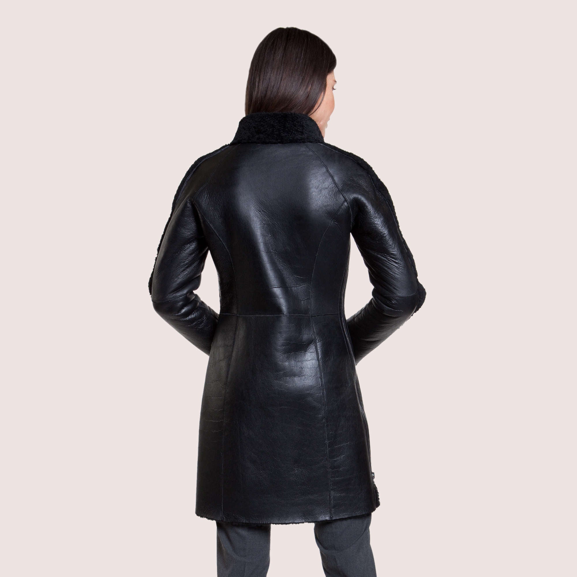 Ariana Reversible Shearling Coat