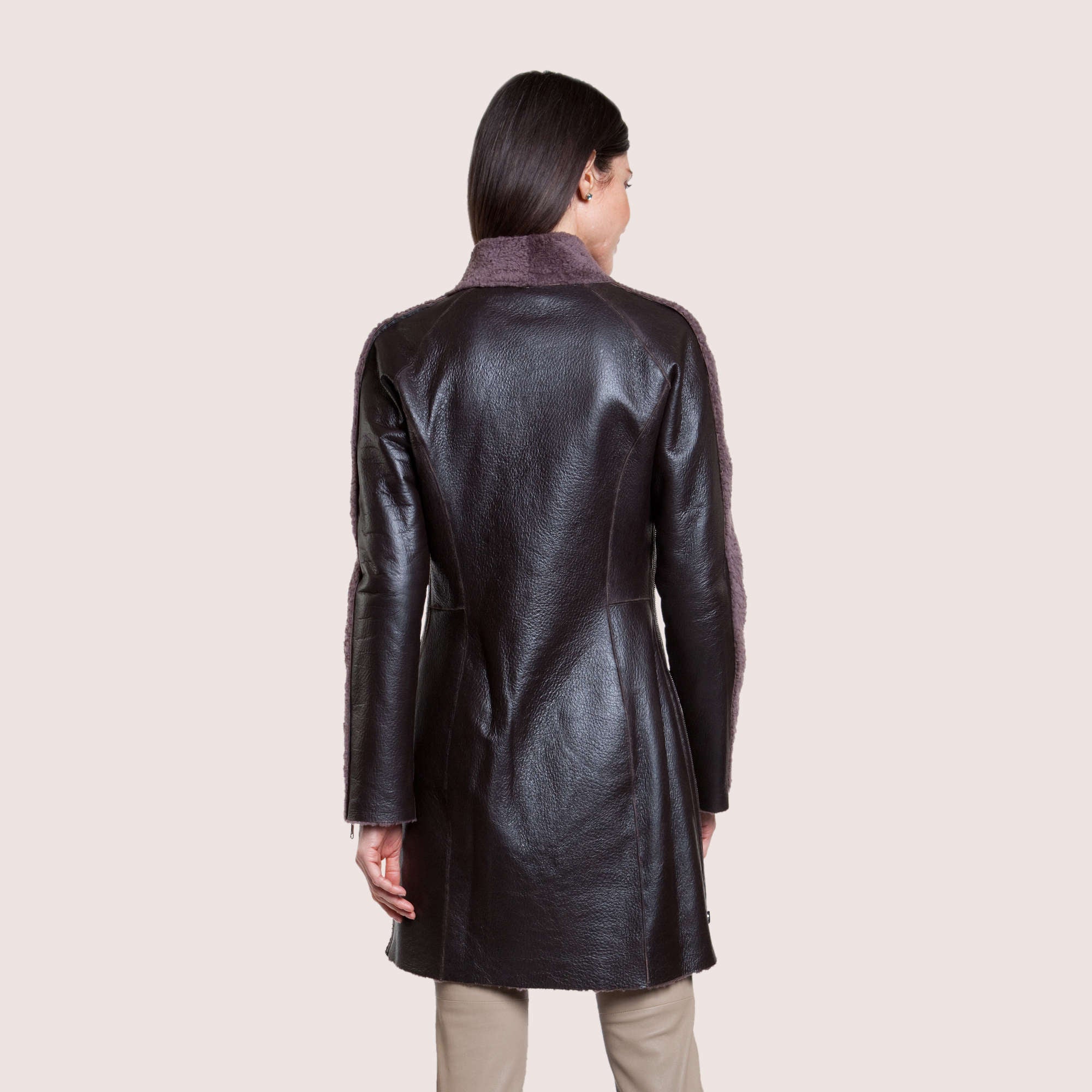 Ariana Reversible Shearling Coat