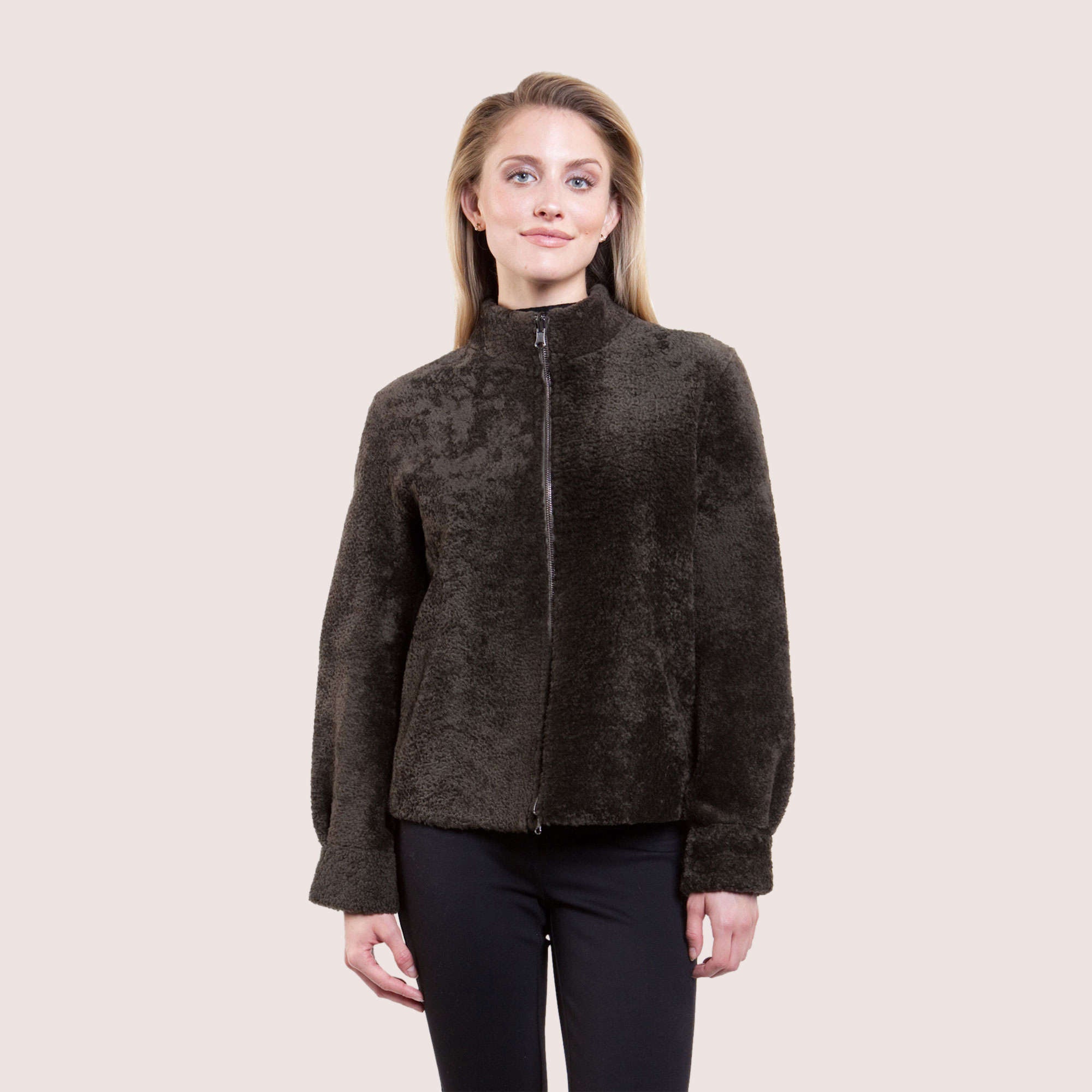 Megan Reversible Shearling Jacket