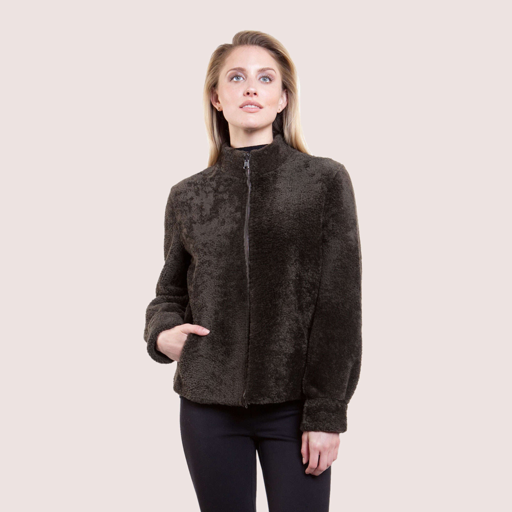 Megan Reversible Shearling Jacket