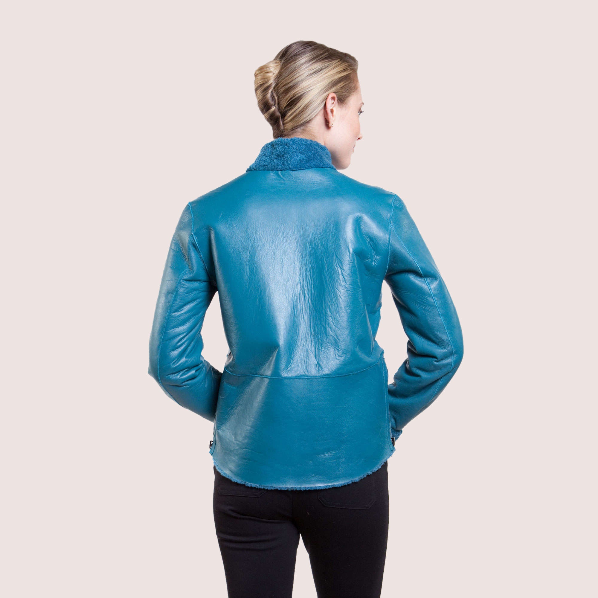 Megan Reversible Shearling Jacket