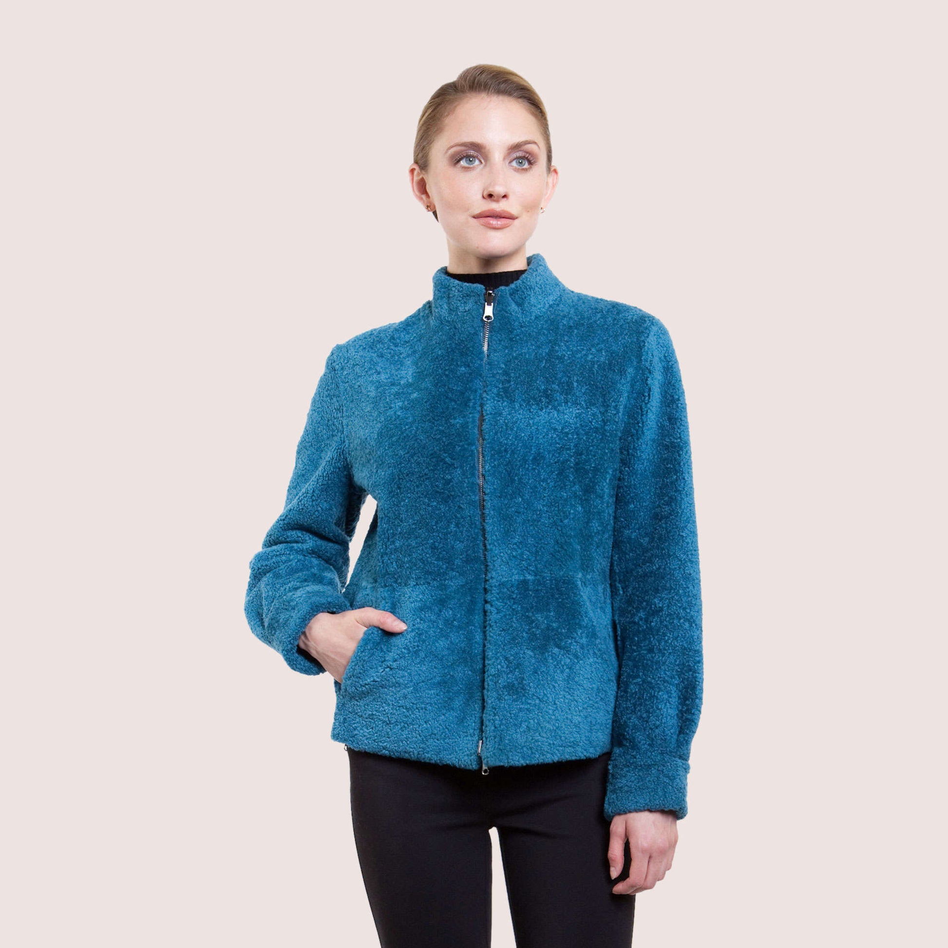 Megan Reversible Shearling Jacket